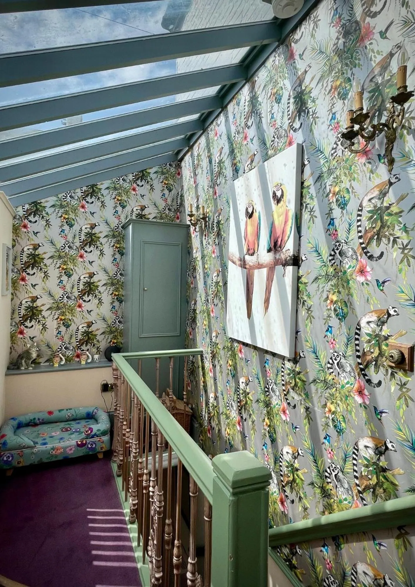 Seating area in Ebenezer's Place