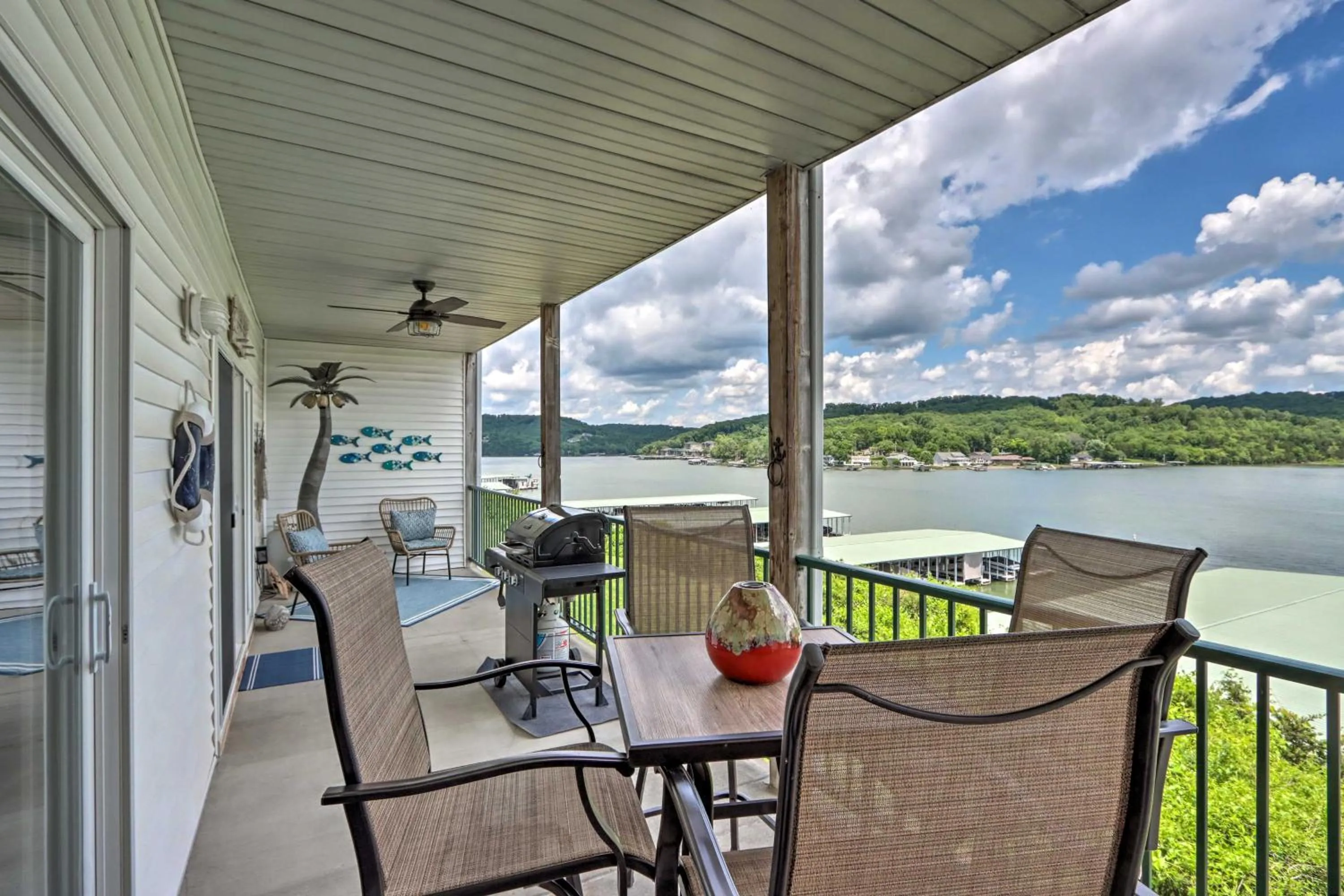 Lakefront Ozark Condo with Balcony and Seasonal Pool!