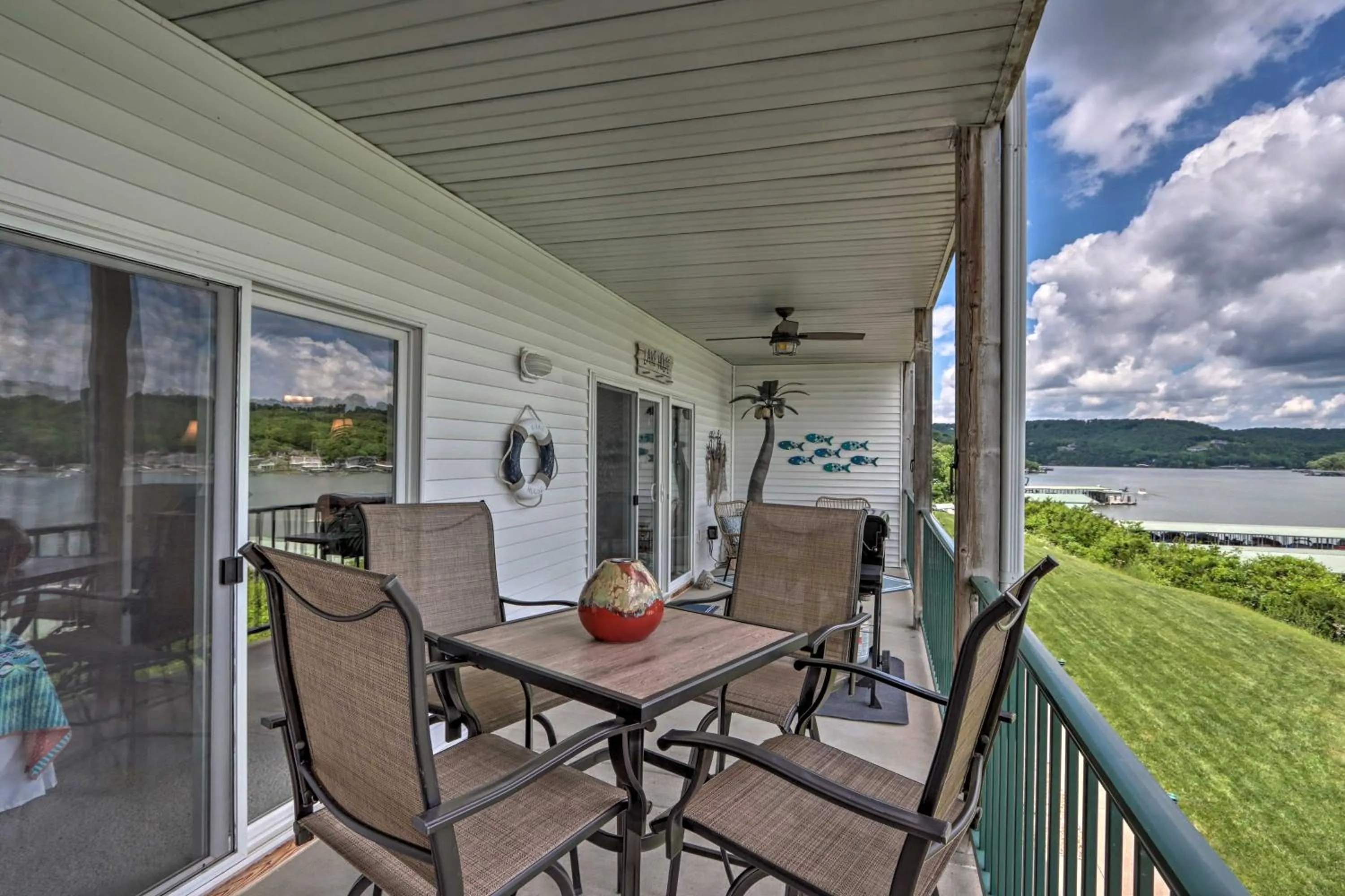 Lakefront Ozark Condo with Balcony and Seasonal Pool!