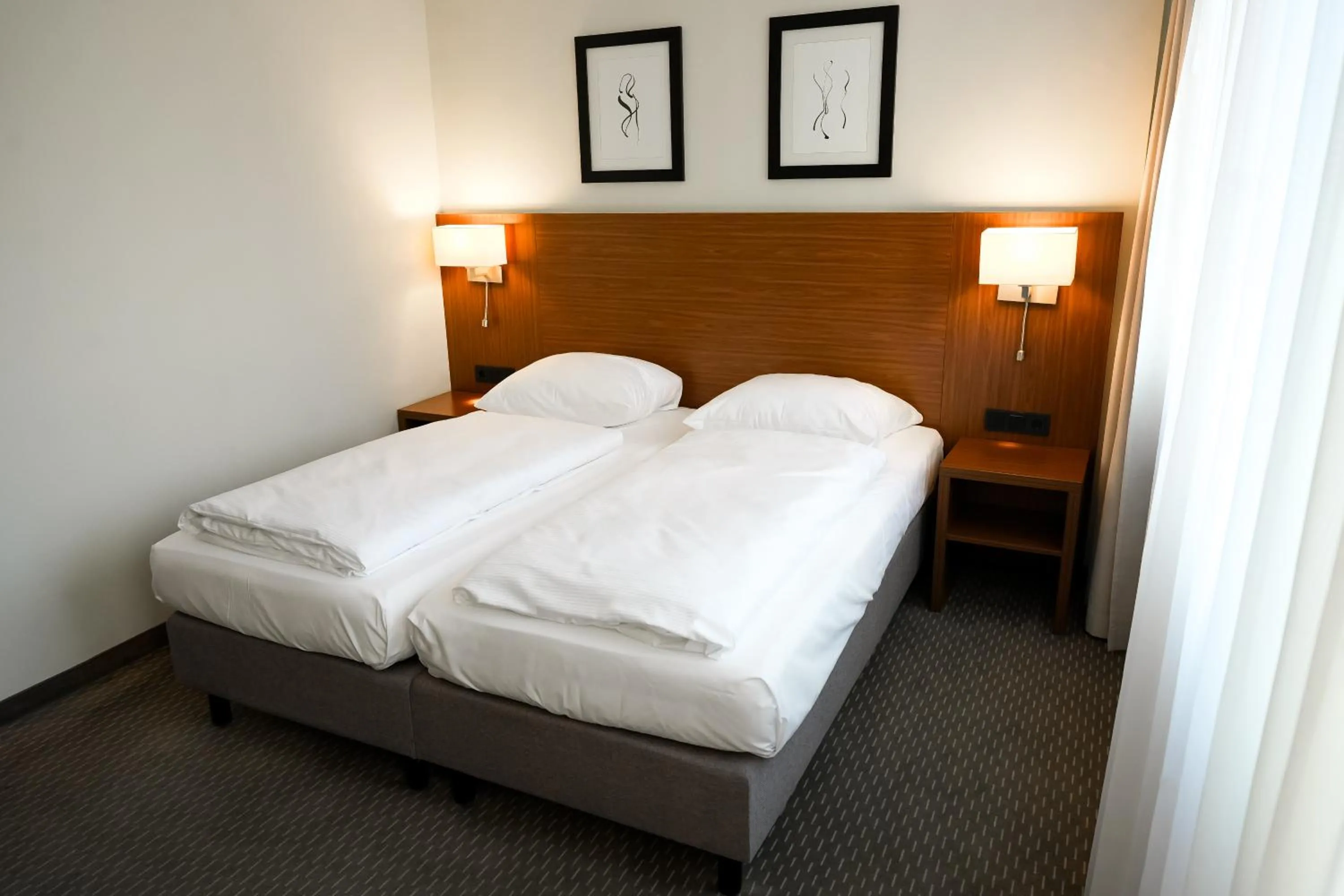 Bed in Sylter Hof Berlin