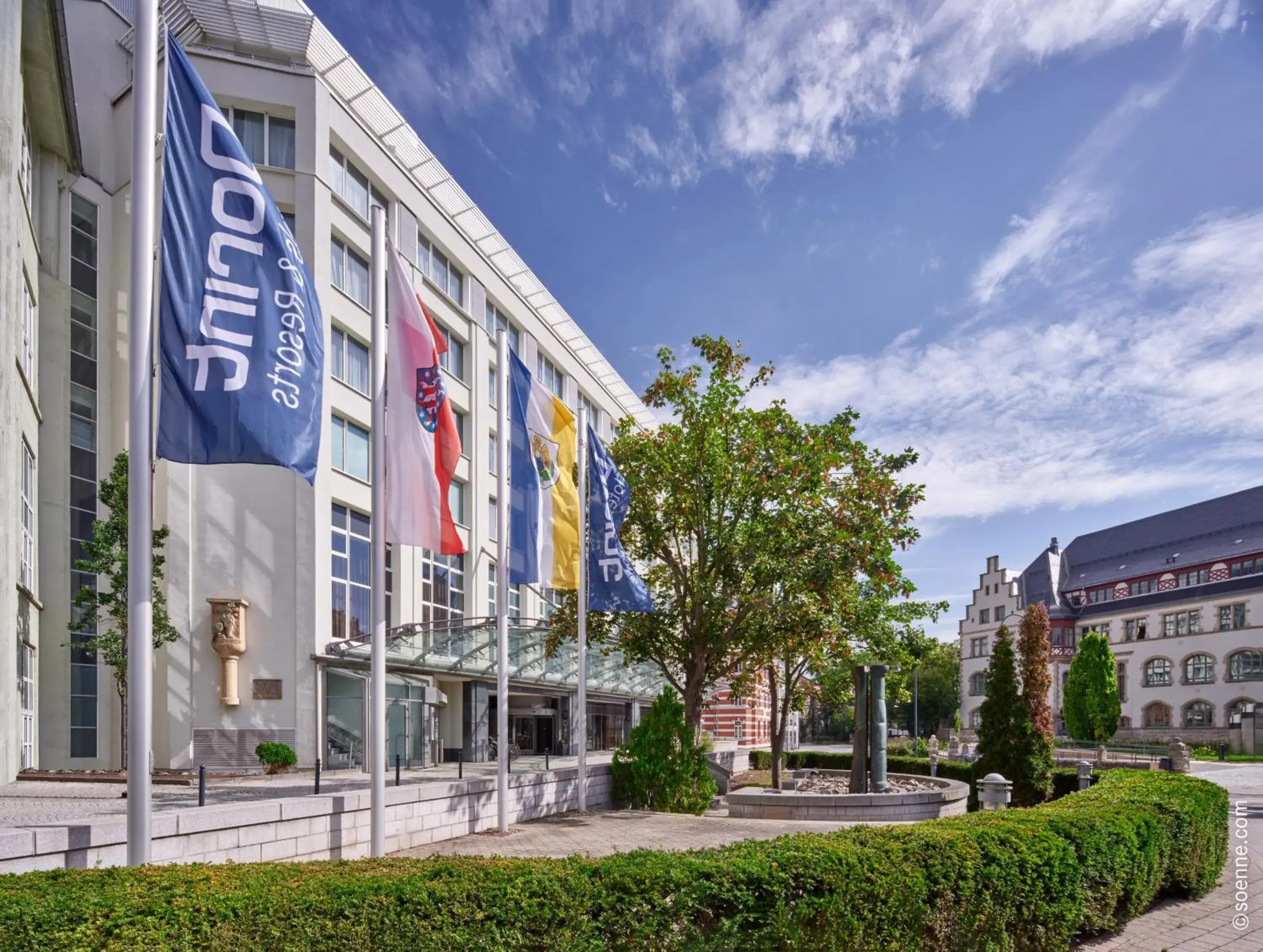 Property building in Dorint Hotel Esplanade Jena Property building in Dorint Hotel Esplanade Jena