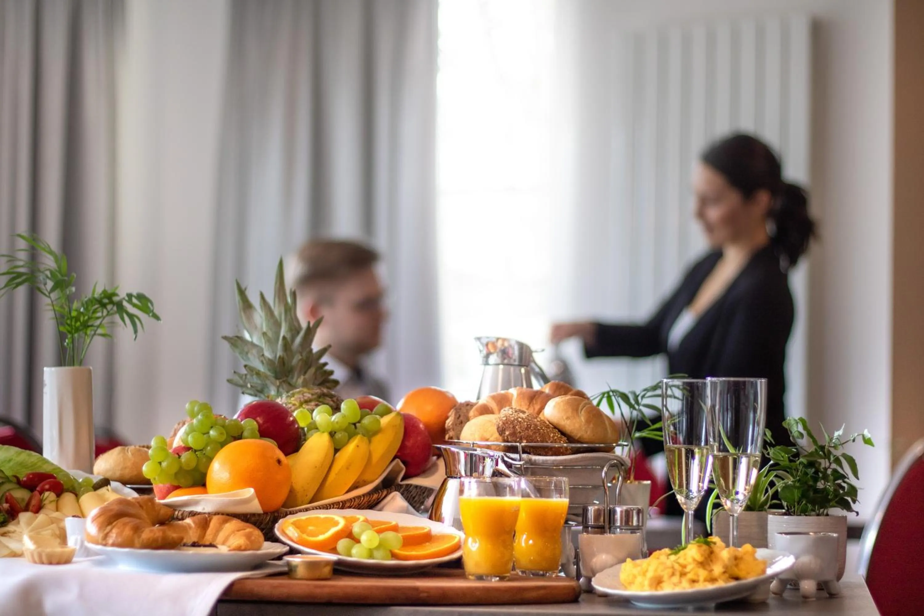 Food and drinks in Schloss Breitenfeld Hotel & Tagung