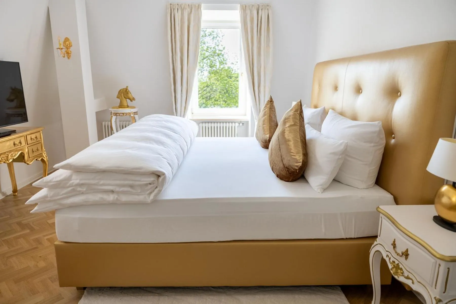 Bed in Schloss Breitenfeld Hotel & Tagung