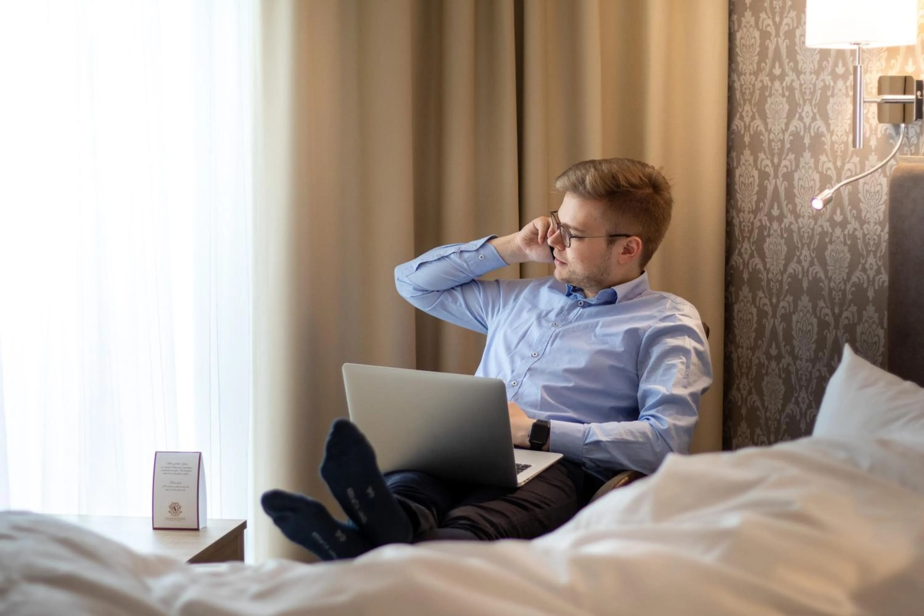 Staff, Bed in Schloss Breitenfeld Hotel & Tagung
