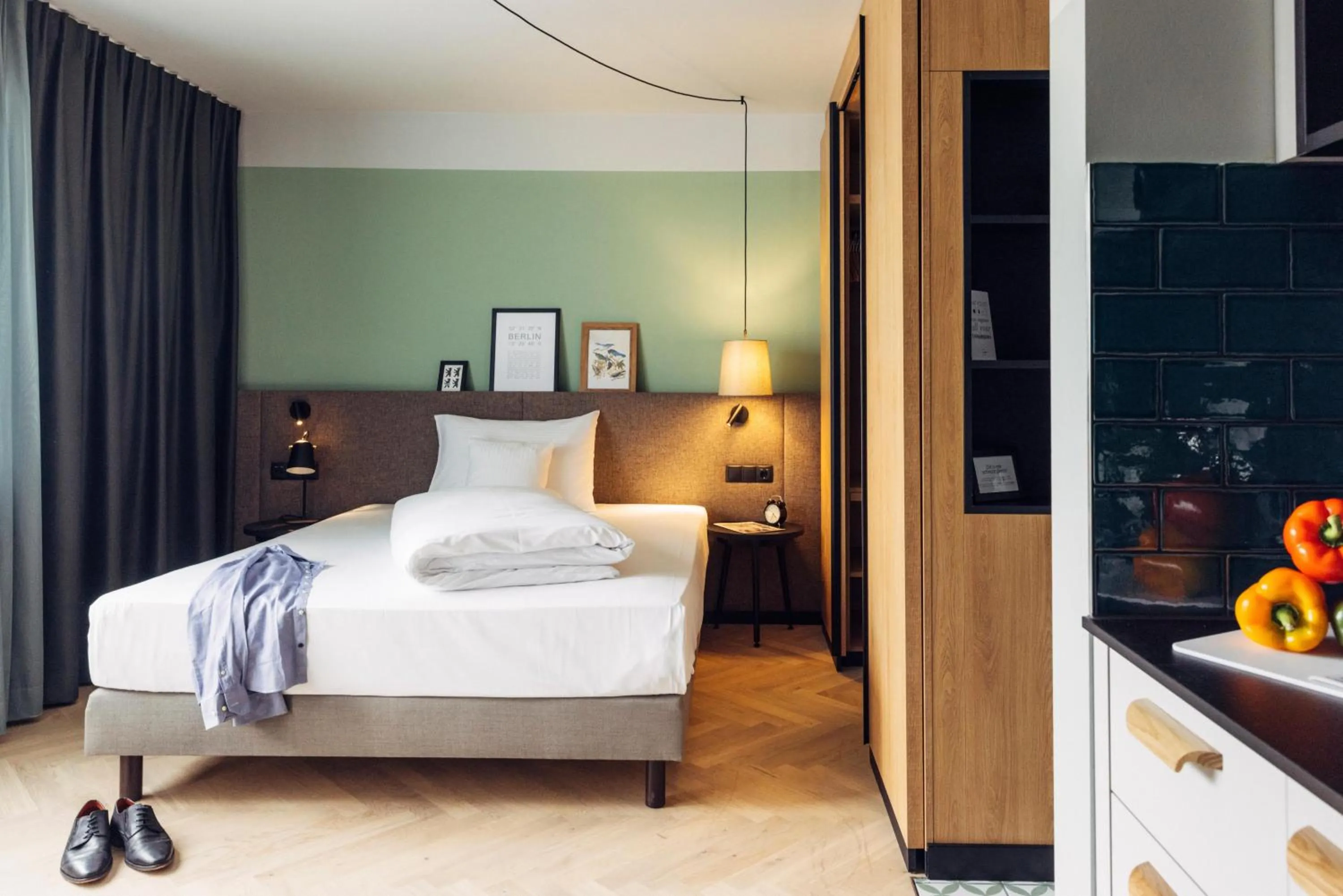 Photo of the whole room, Bed in harry's home Berlin-Moabit hotel & apartments