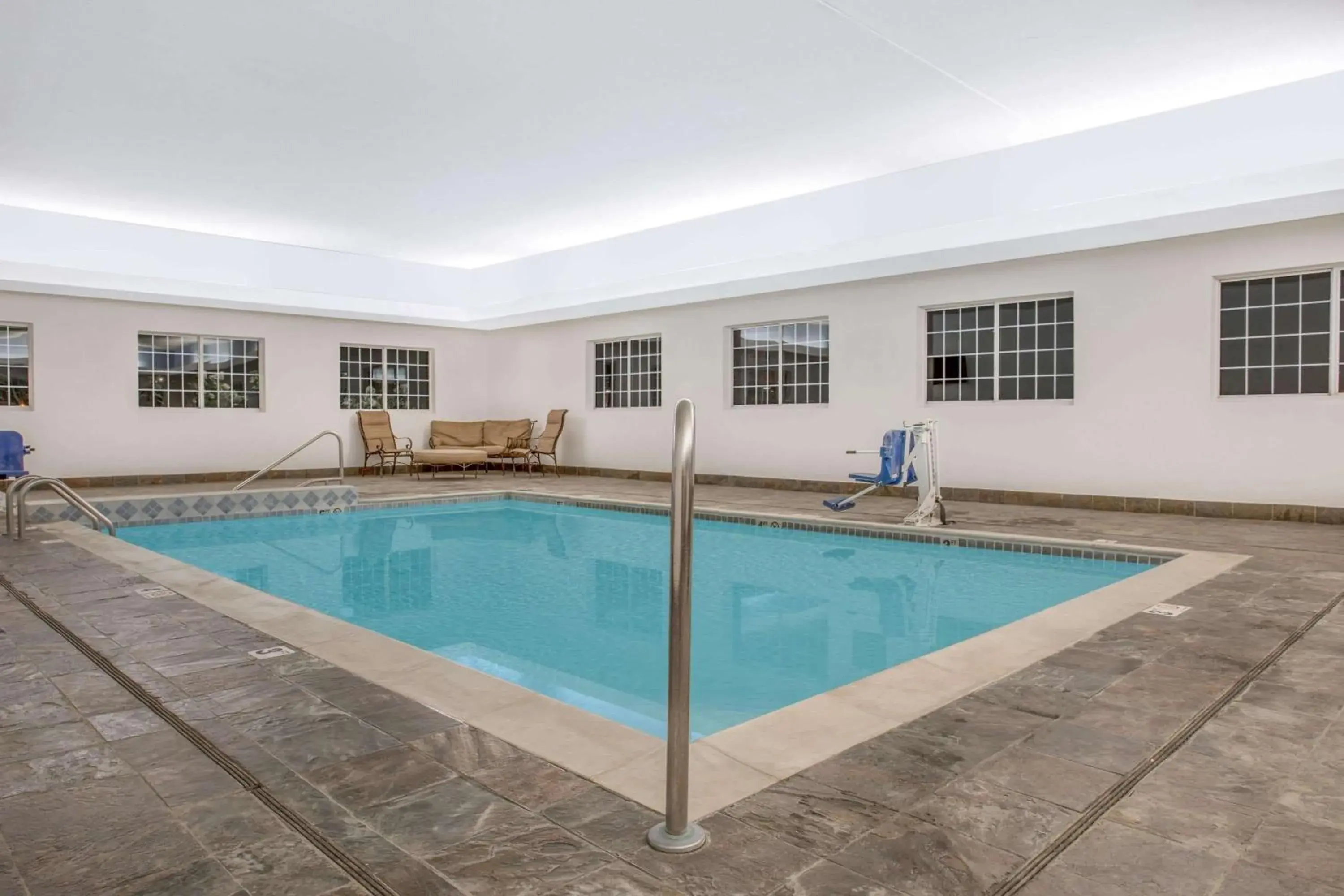 Pool view in Super 8 by Wyndham Cedar Falls Pool view in Super 8 by Wyndham Cedar Falls