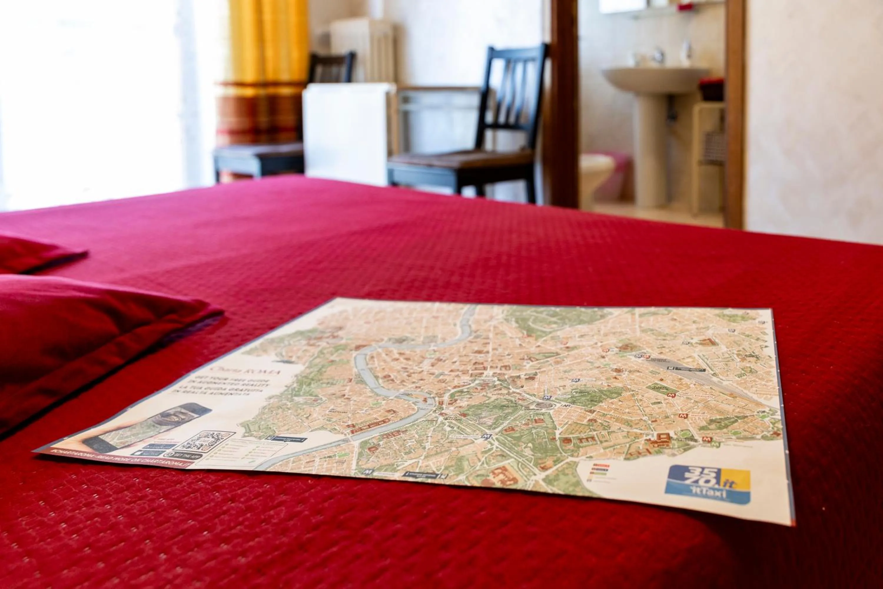 Bedroom, Bed in Bed and Breakfast La Stazione Del Vaticano