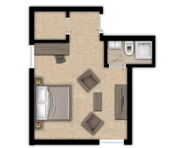 Floor plan in Konsumhotel Dorotheenhof Weimar