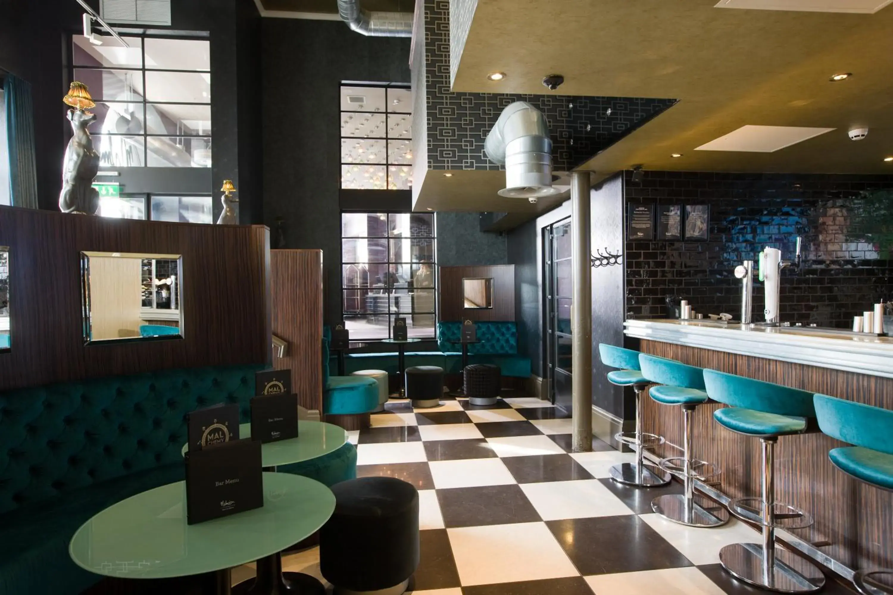 Lounge or bar in Malmaison Dundee Lounge or bar in Malmaison Dundee