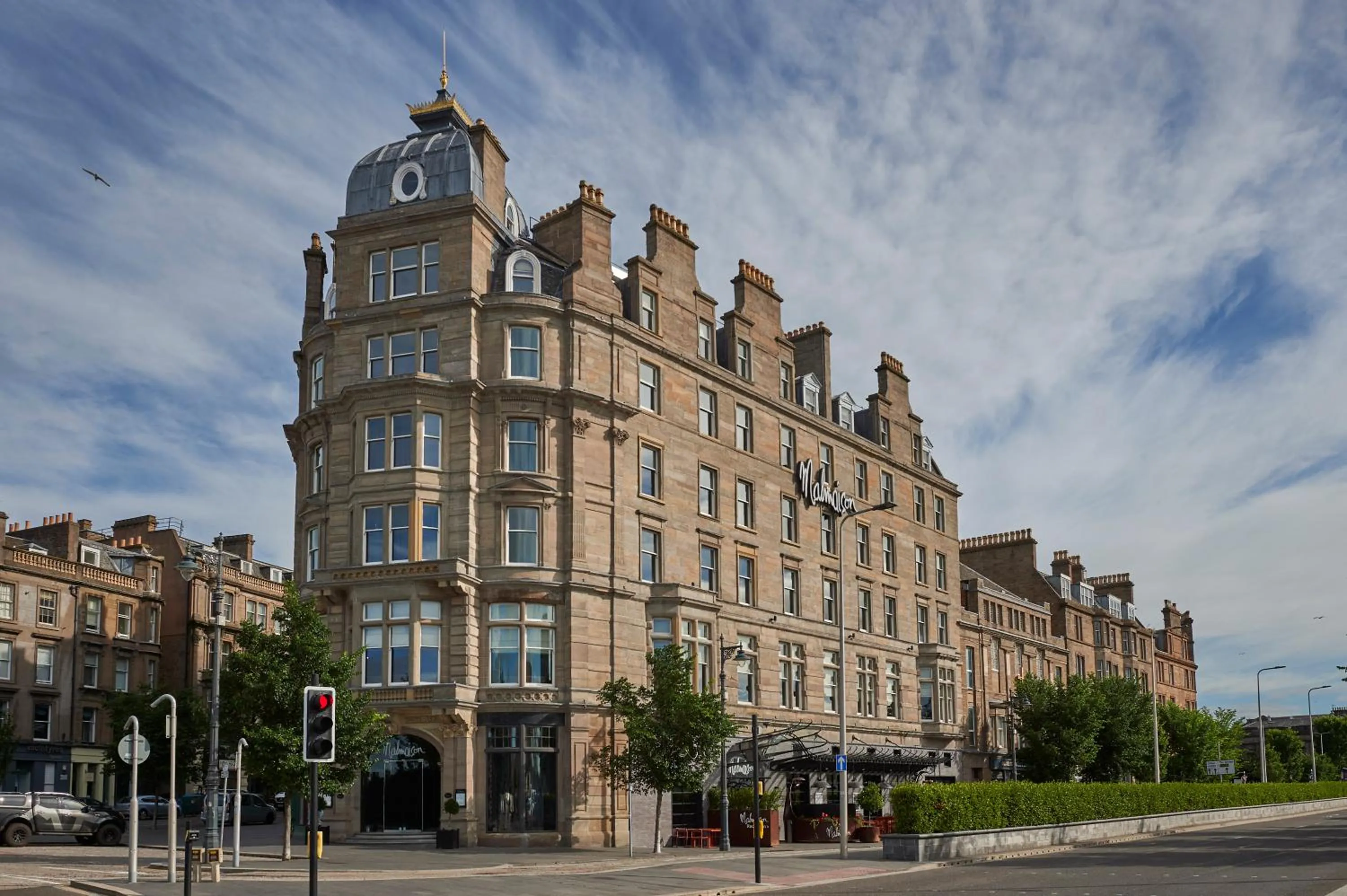 Facade/entrance in Malmaison Dundee