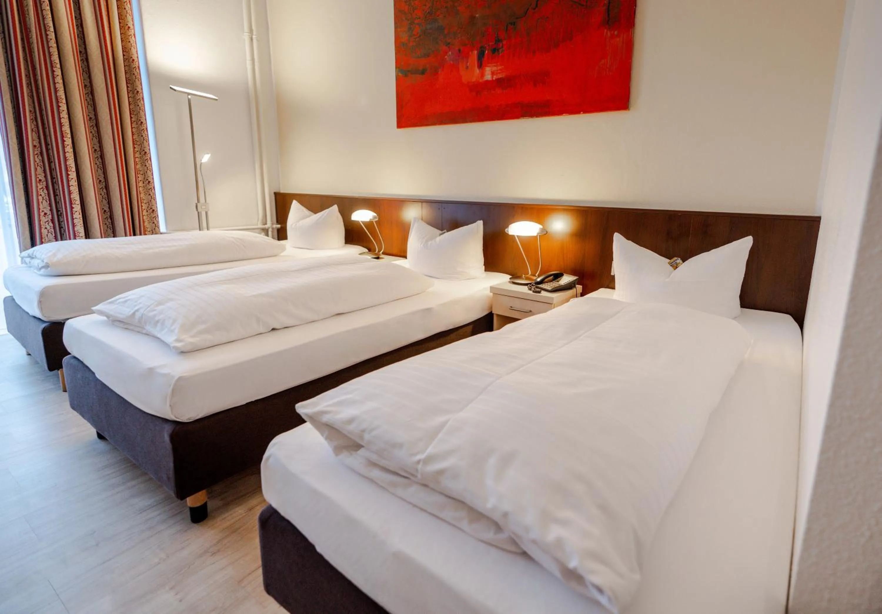 Bed in Hotel Tiergarten Berlin