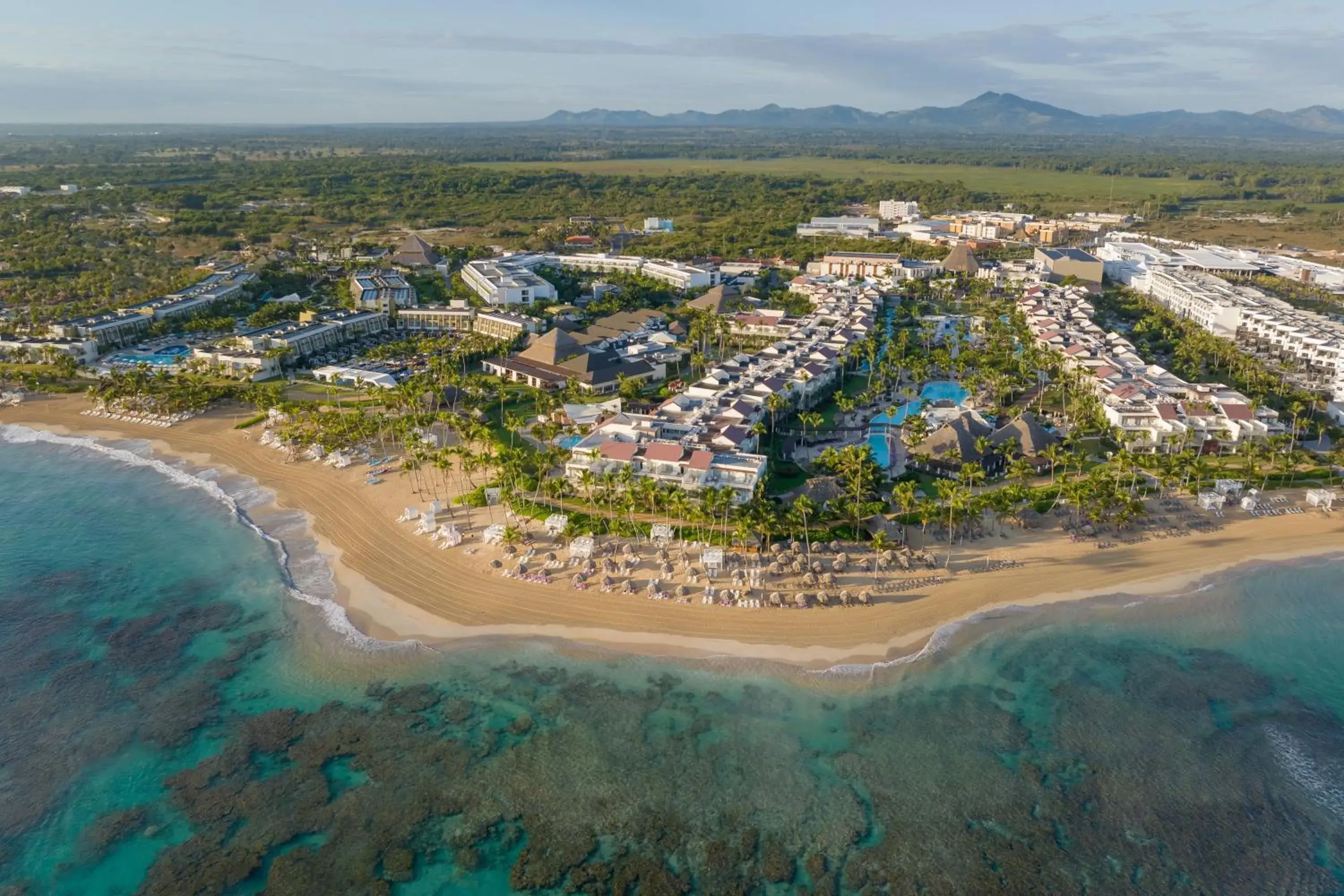 Bird's eye view in Breathless Punta Cana Resort & Spa - Adults Only - All Inclusive Bird's eye view in Breathless Punta Cana Resort & Spa - Adults Only - All Inclusive
