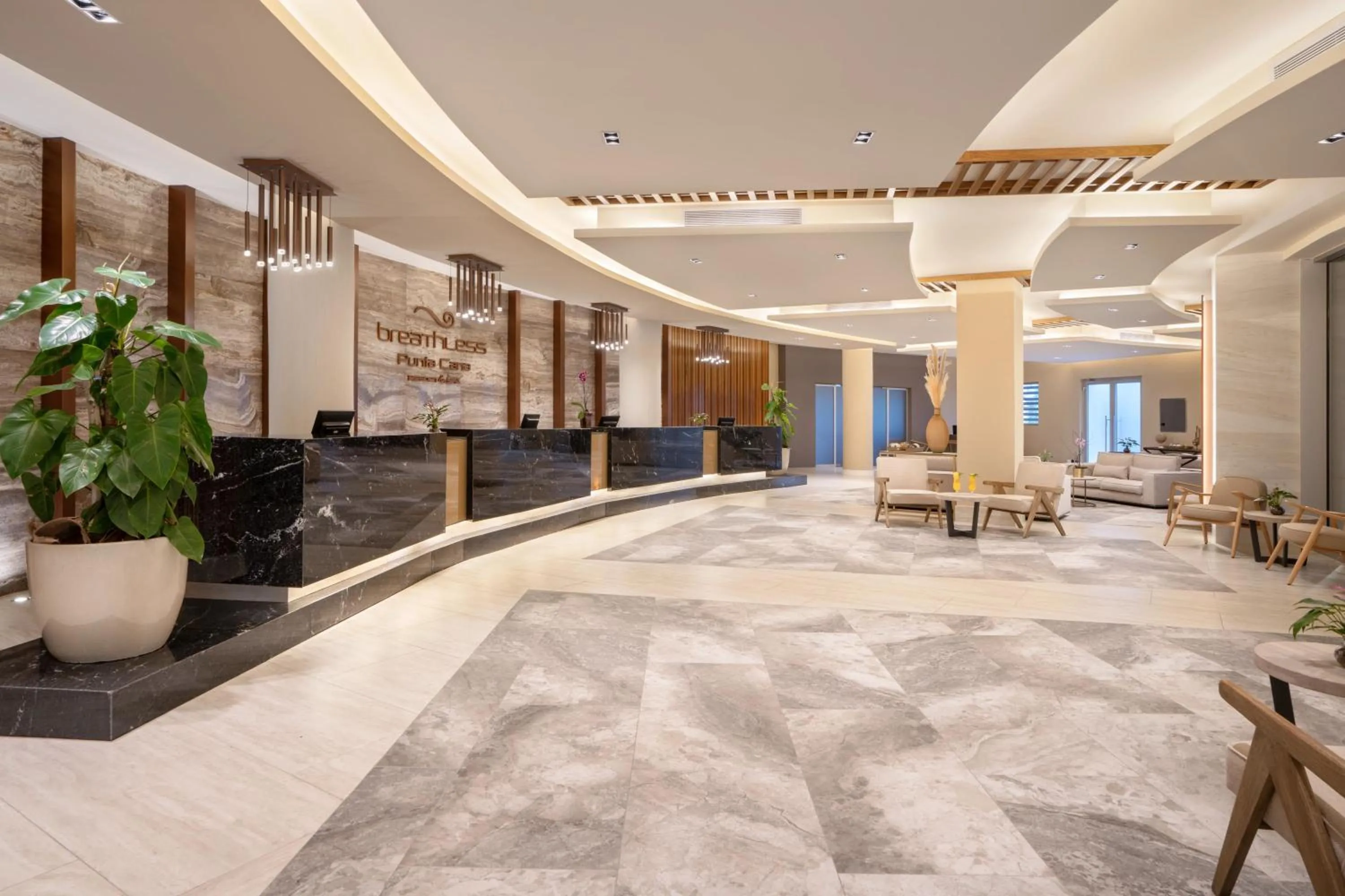 Lobby or reception in Breathless Punta Cana Resort & Spa - Adults Only - All Inclusive