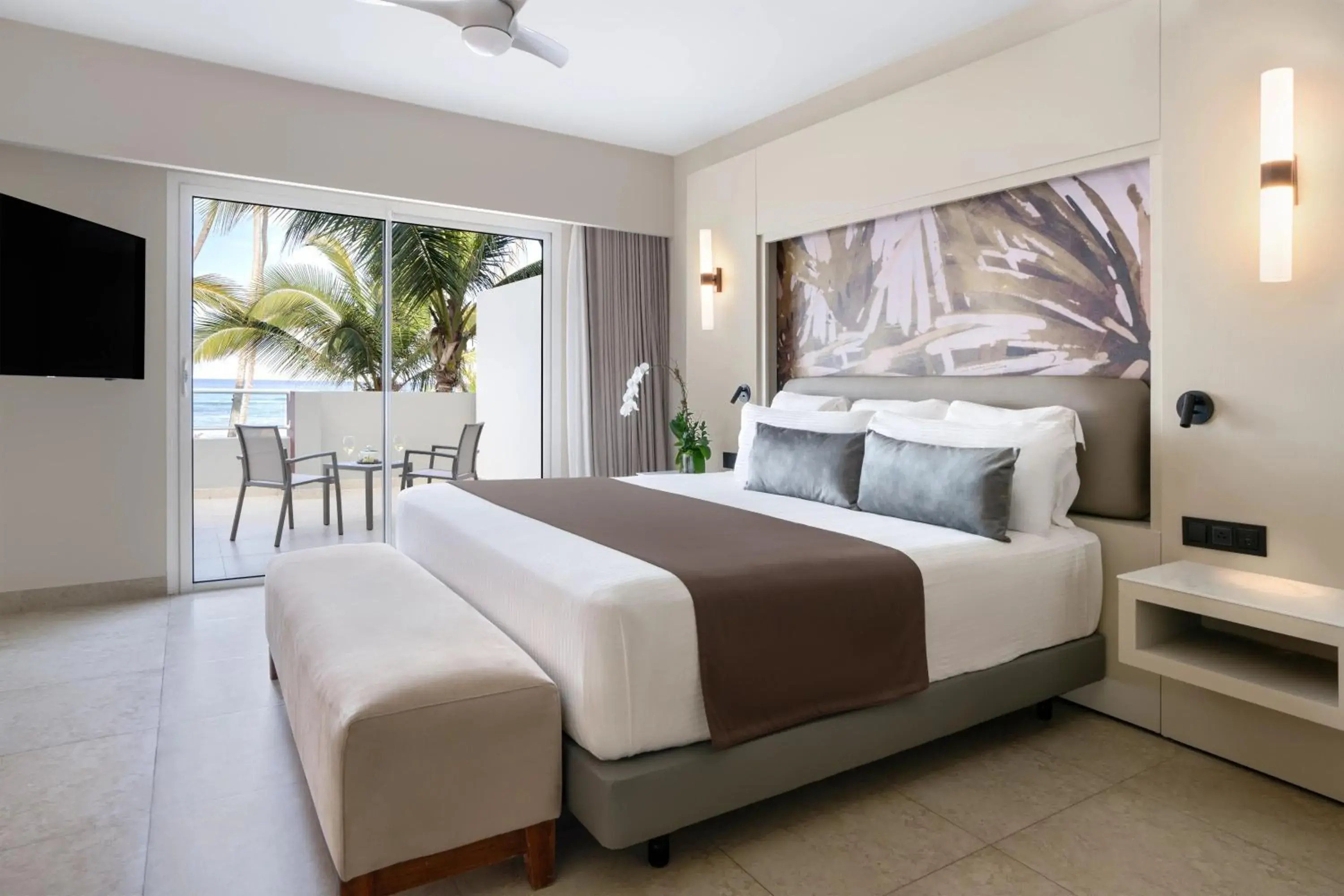 Bed in Breathless Punta Cana Resort & Spa - Adults Only - All Inclusive Bed in Breathless Punta Cana Resort & Spa - Adults Only - All Inclusive