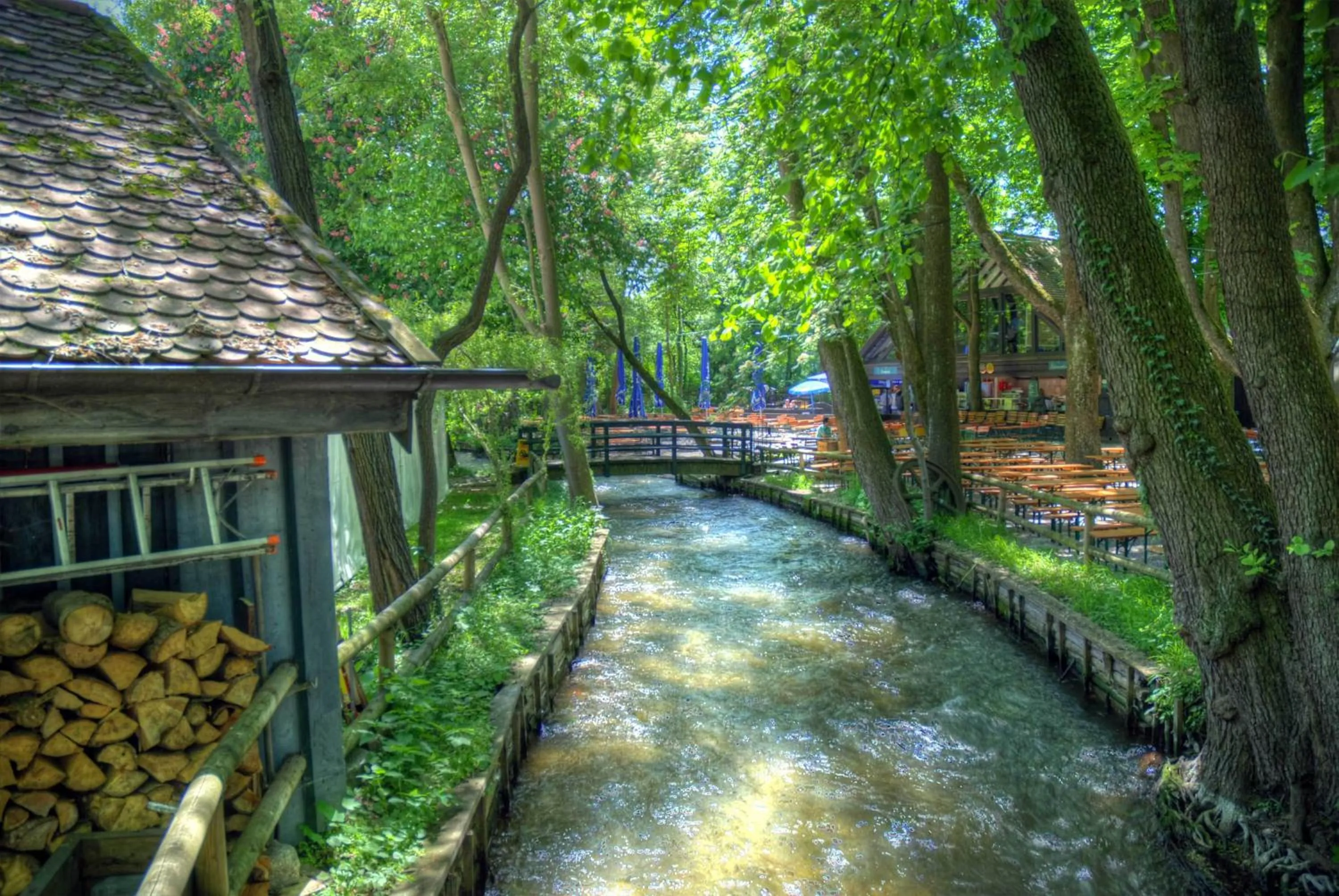 Area and facilities in InselMühle