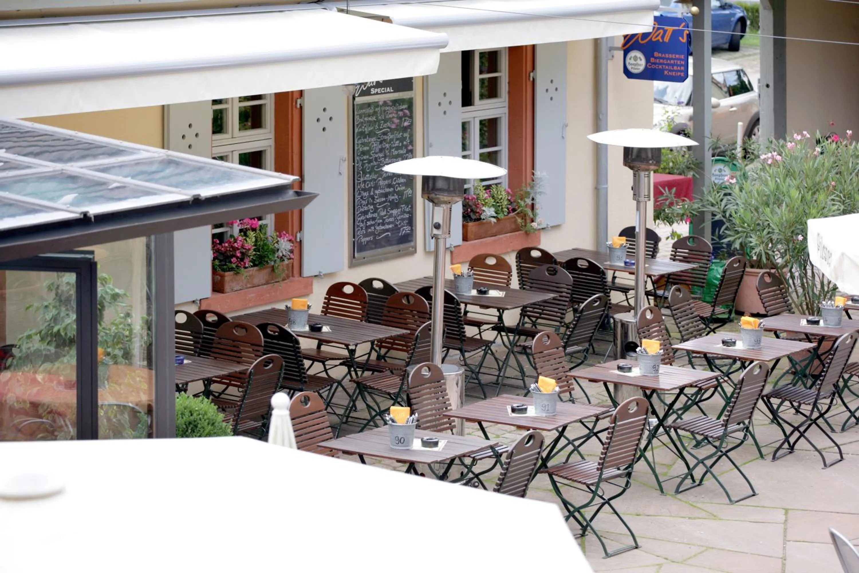 Patio in Hotel Watthalden