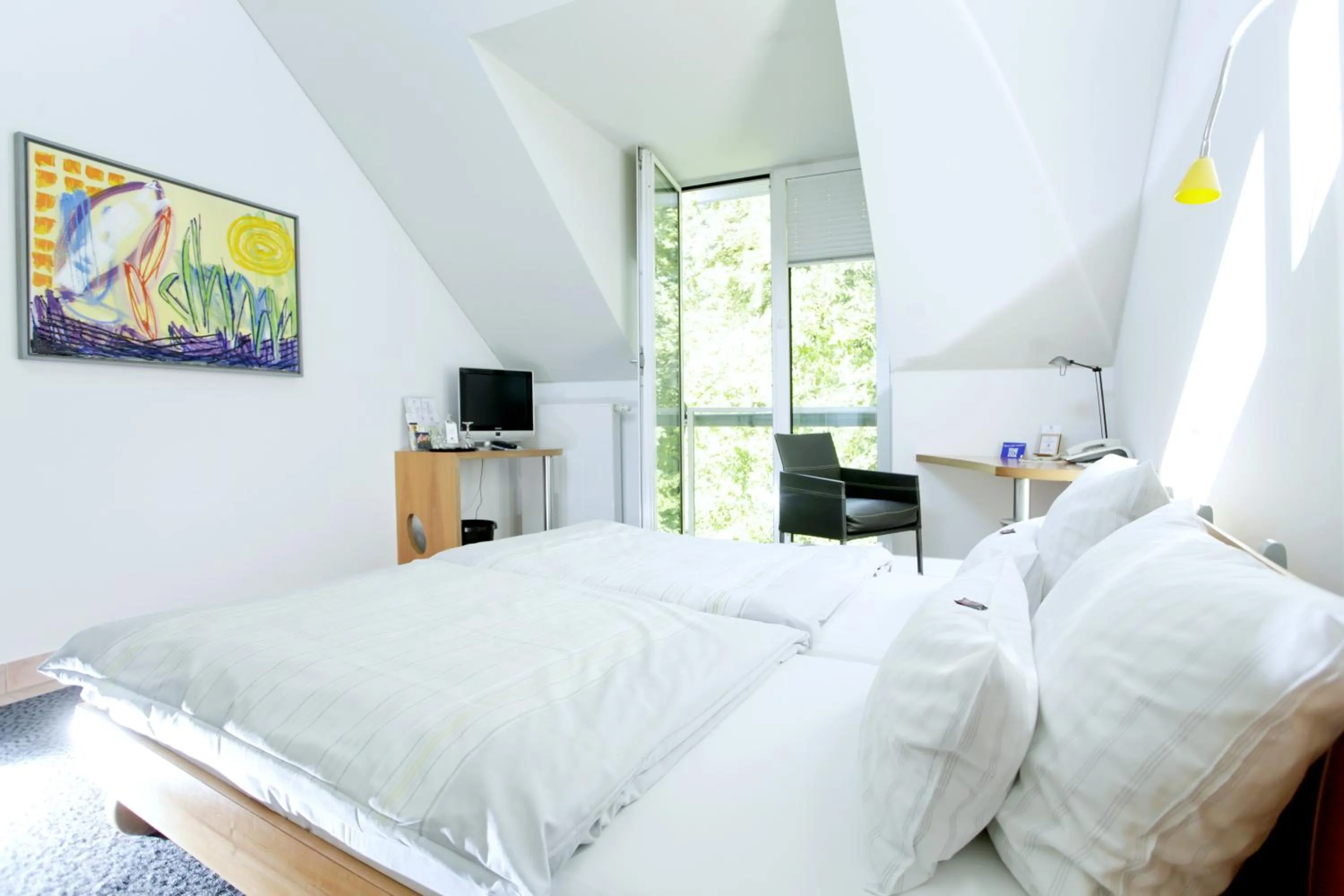 Bed in Hotel Watthalden