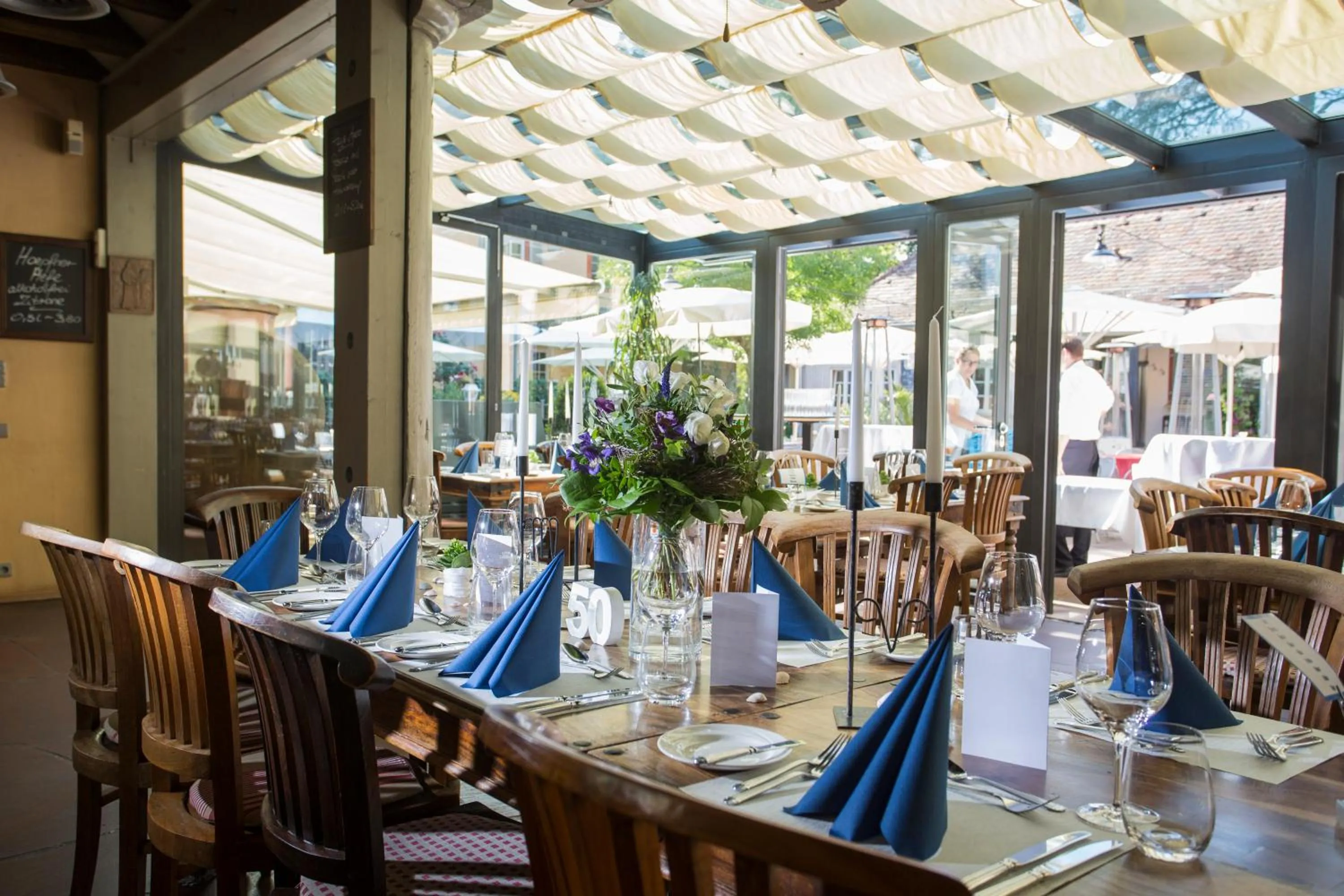 Restaurant/places to eat in Hotel Watthalden