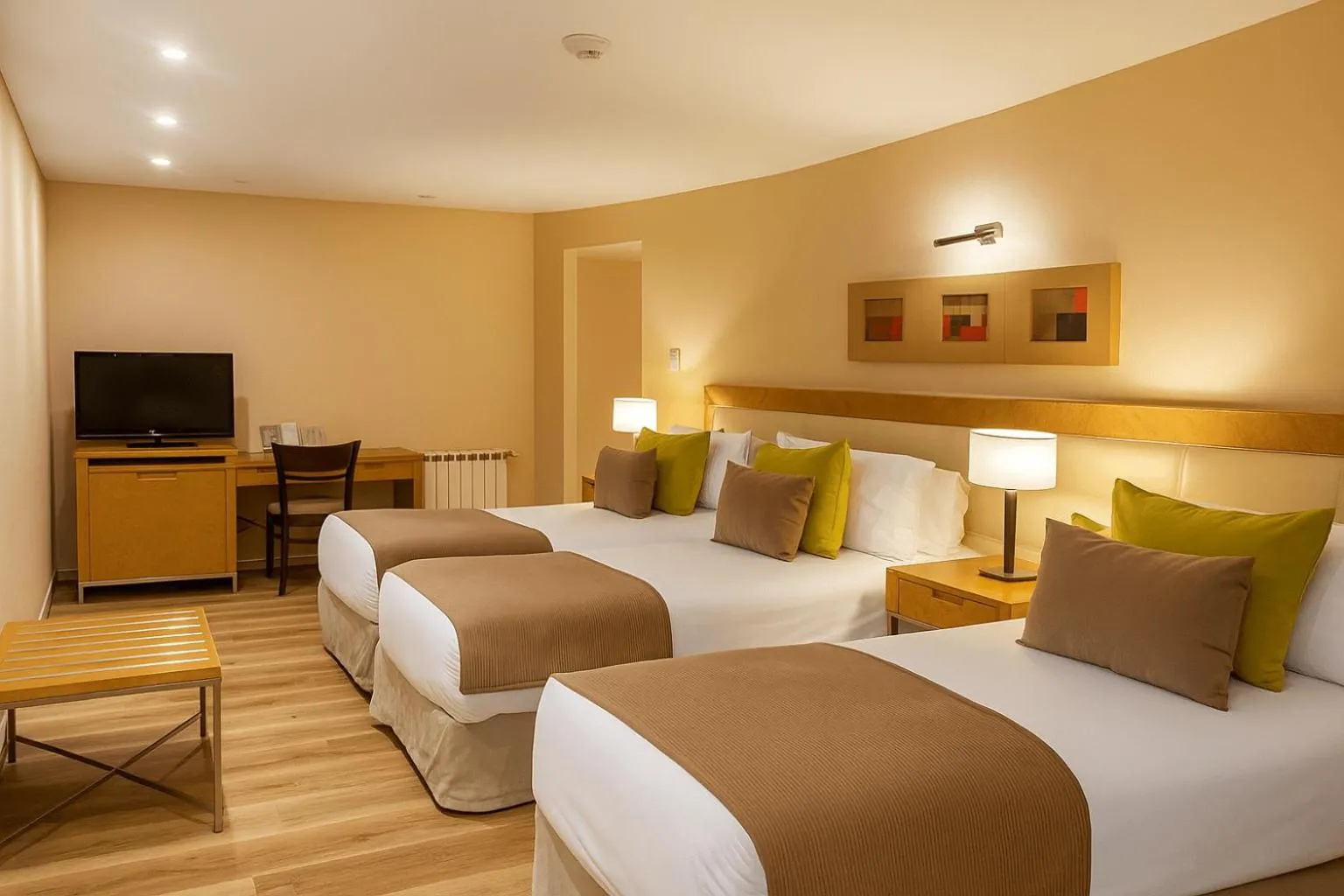 Bed in Fueguino Hotel