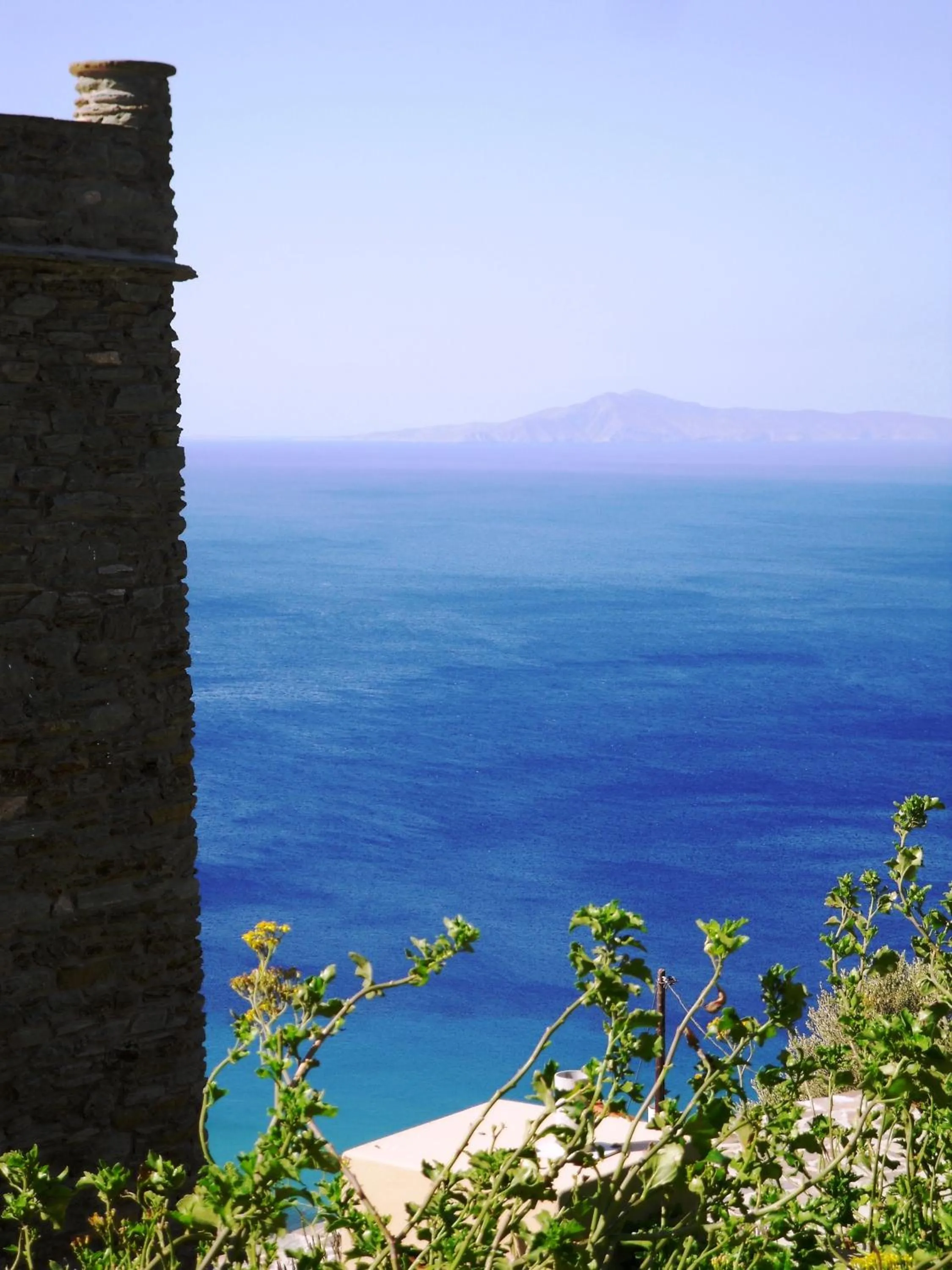 Sea view in Aegean Castle Andros – Adults Only