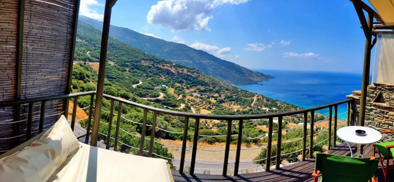 View (from property/room) in Aegean Castle Andros – Adults Only