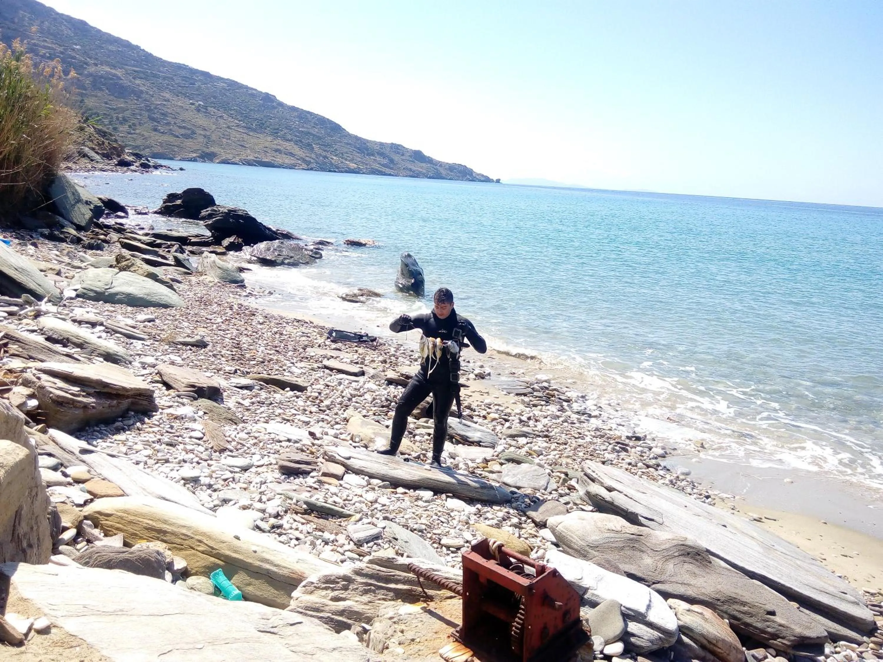 Fishing in Aegean Castle Andros – Adults Only