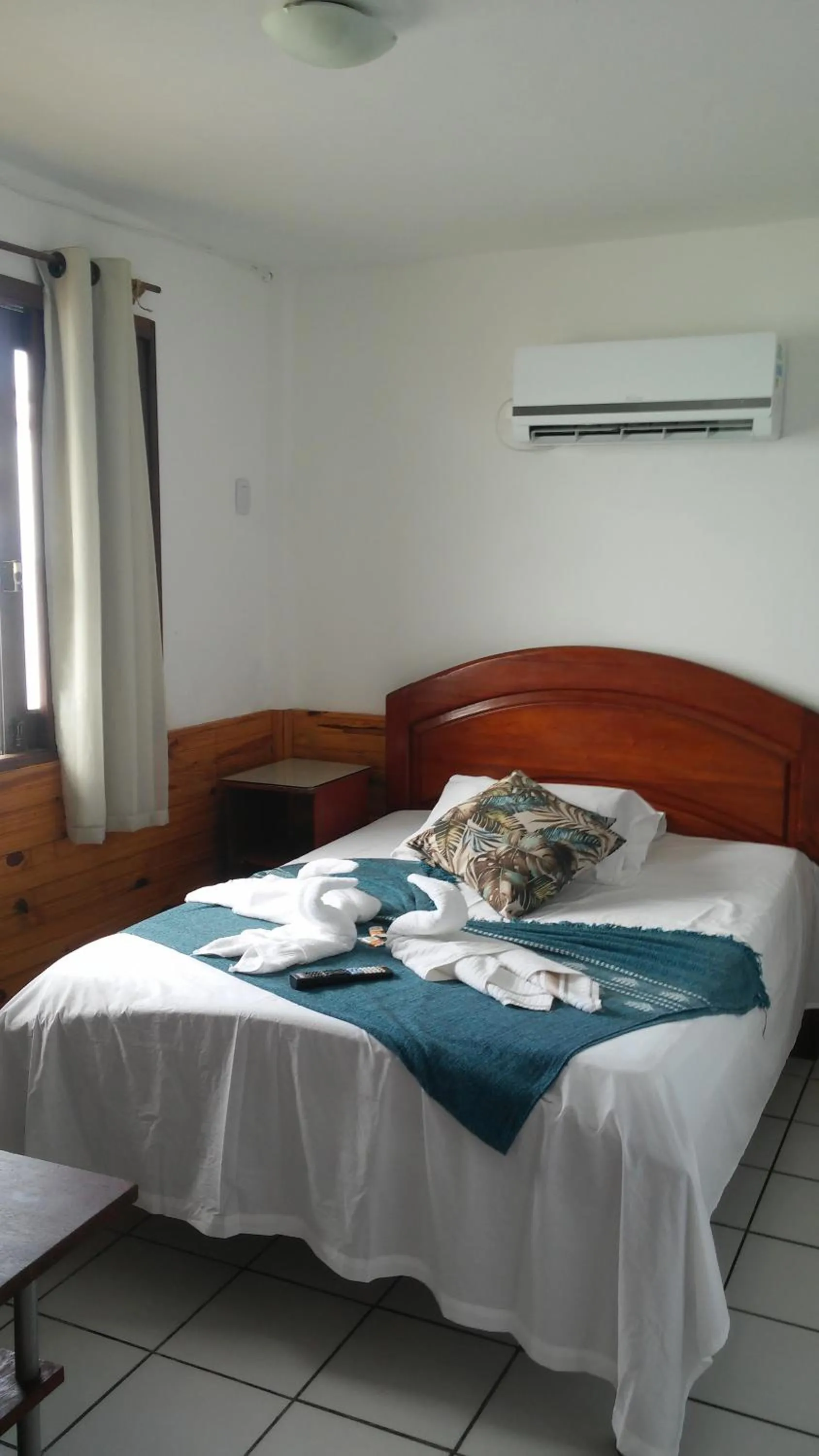 Bed in Pousada Tranquila
