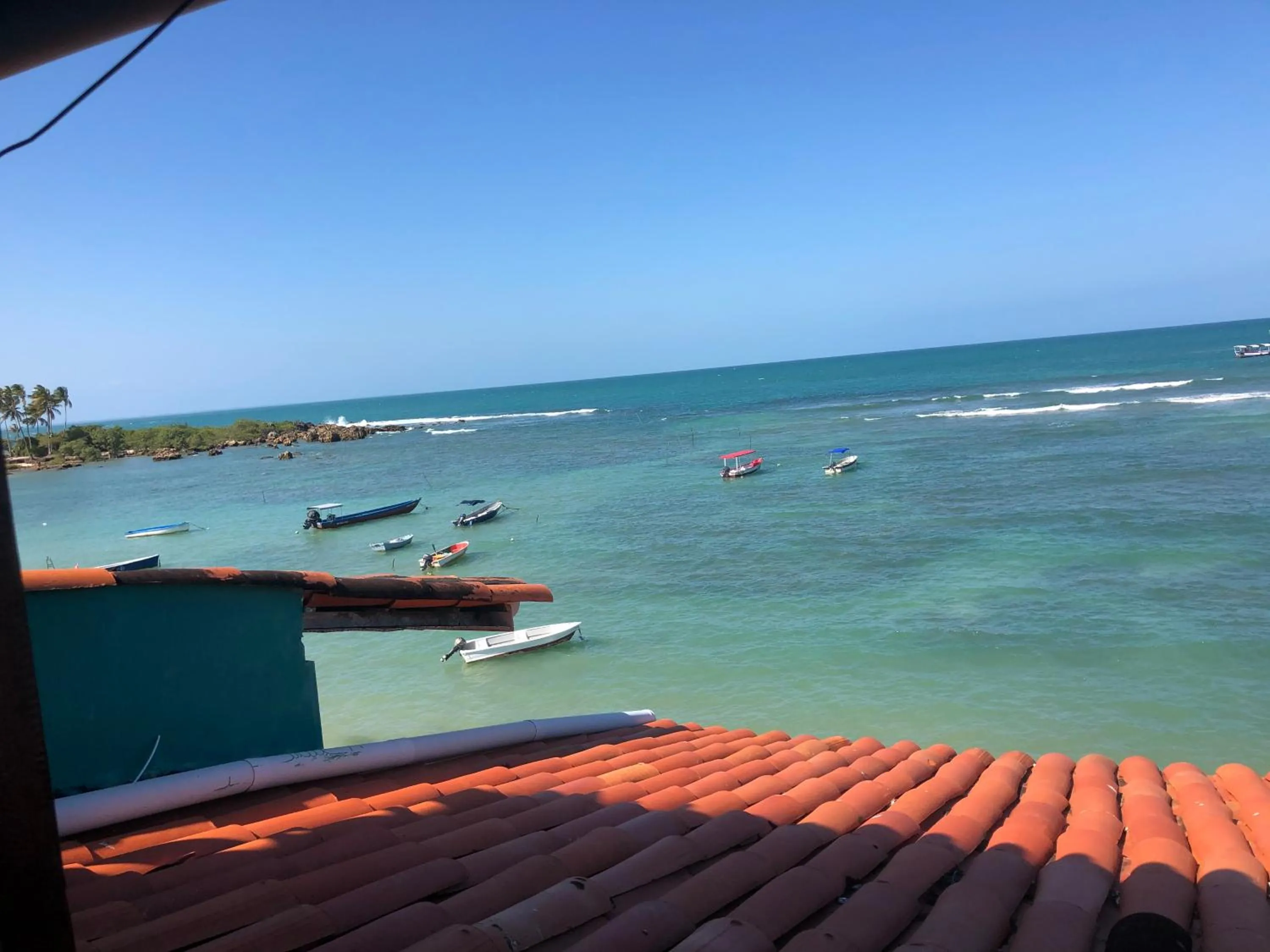 Sea view in Pousada Tranquila