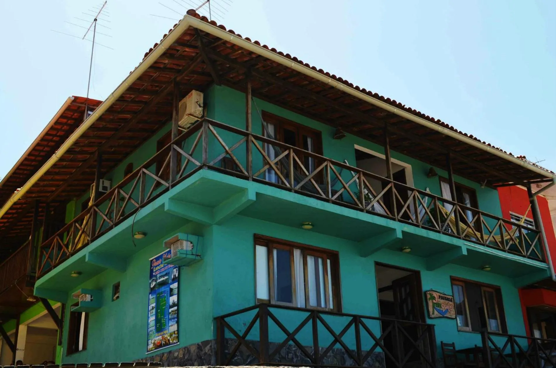 Property building in Pousada Tranquila