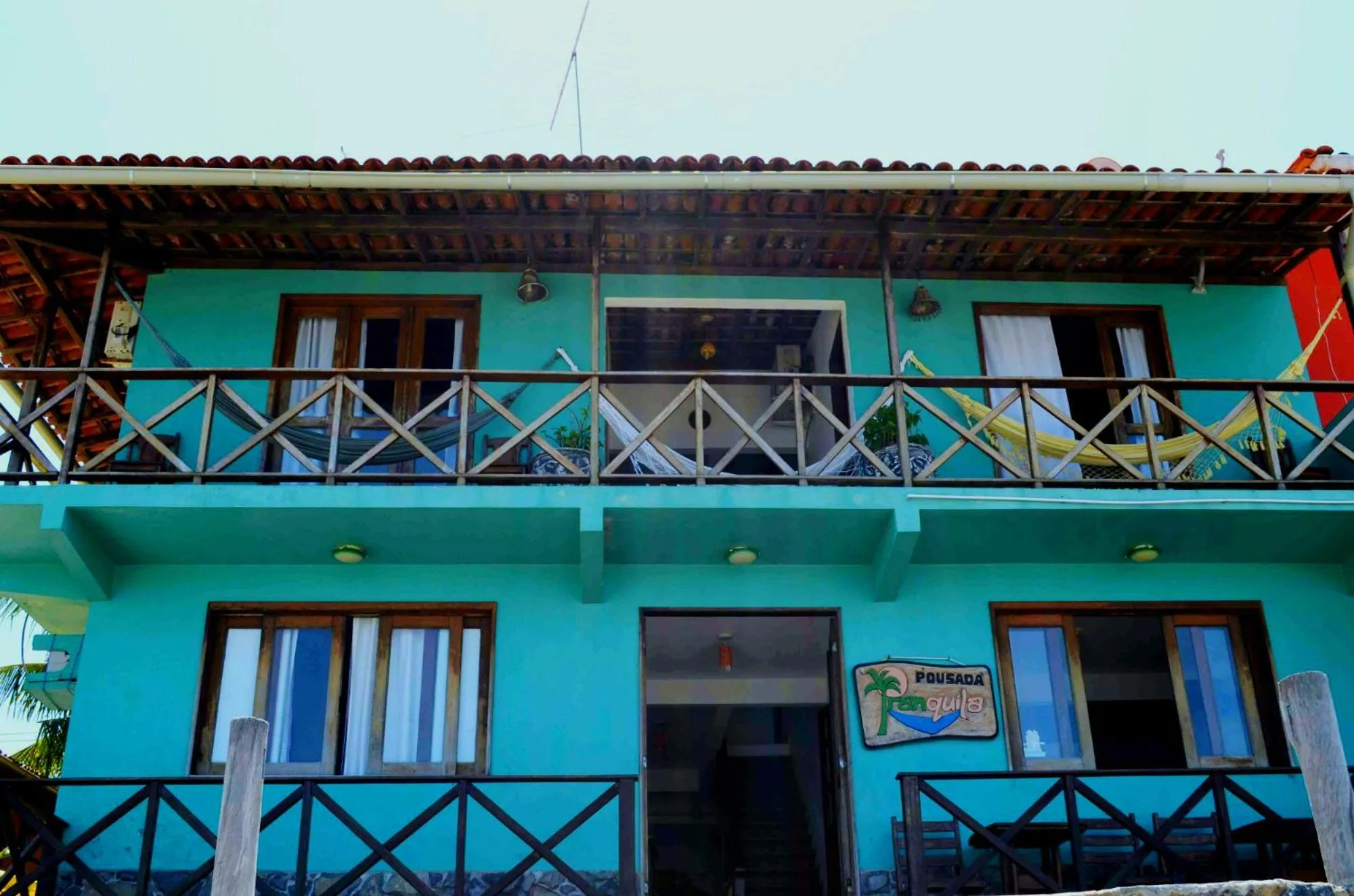 Property building in Pousada Tranquila