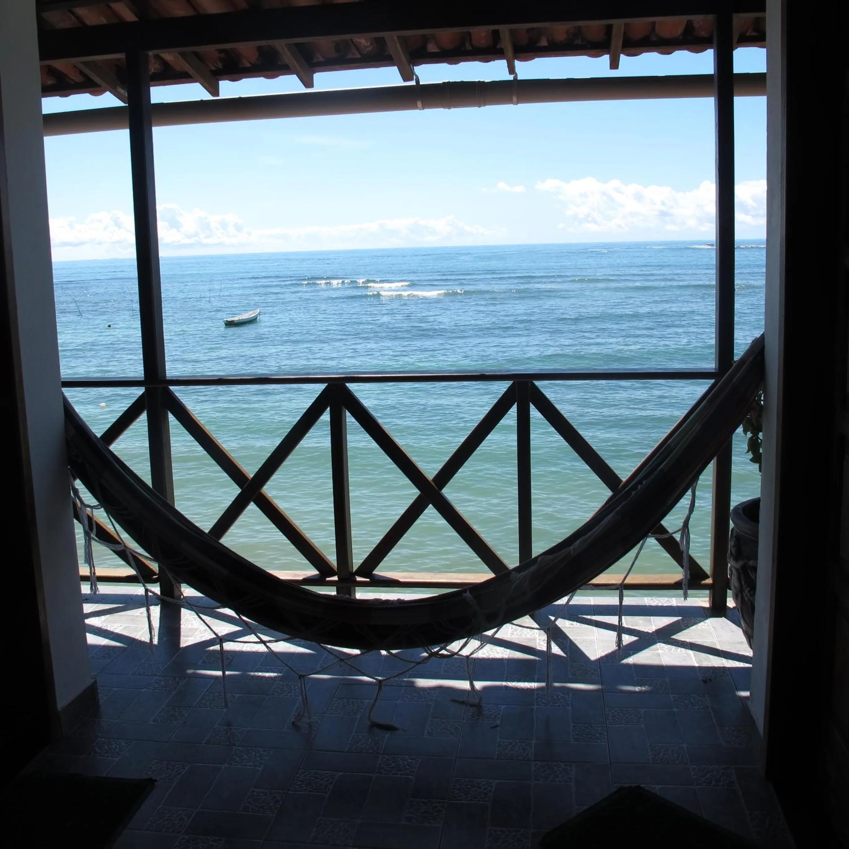 Sea view in Pousada Tranquila