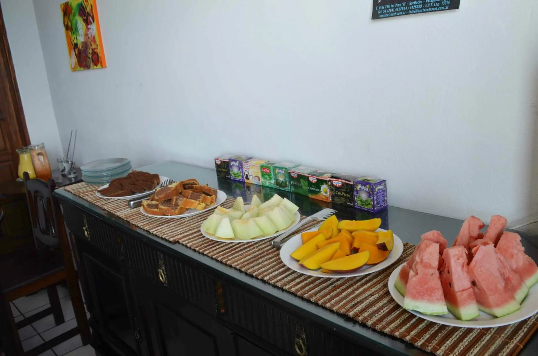 Food in Pousada Tranquila
