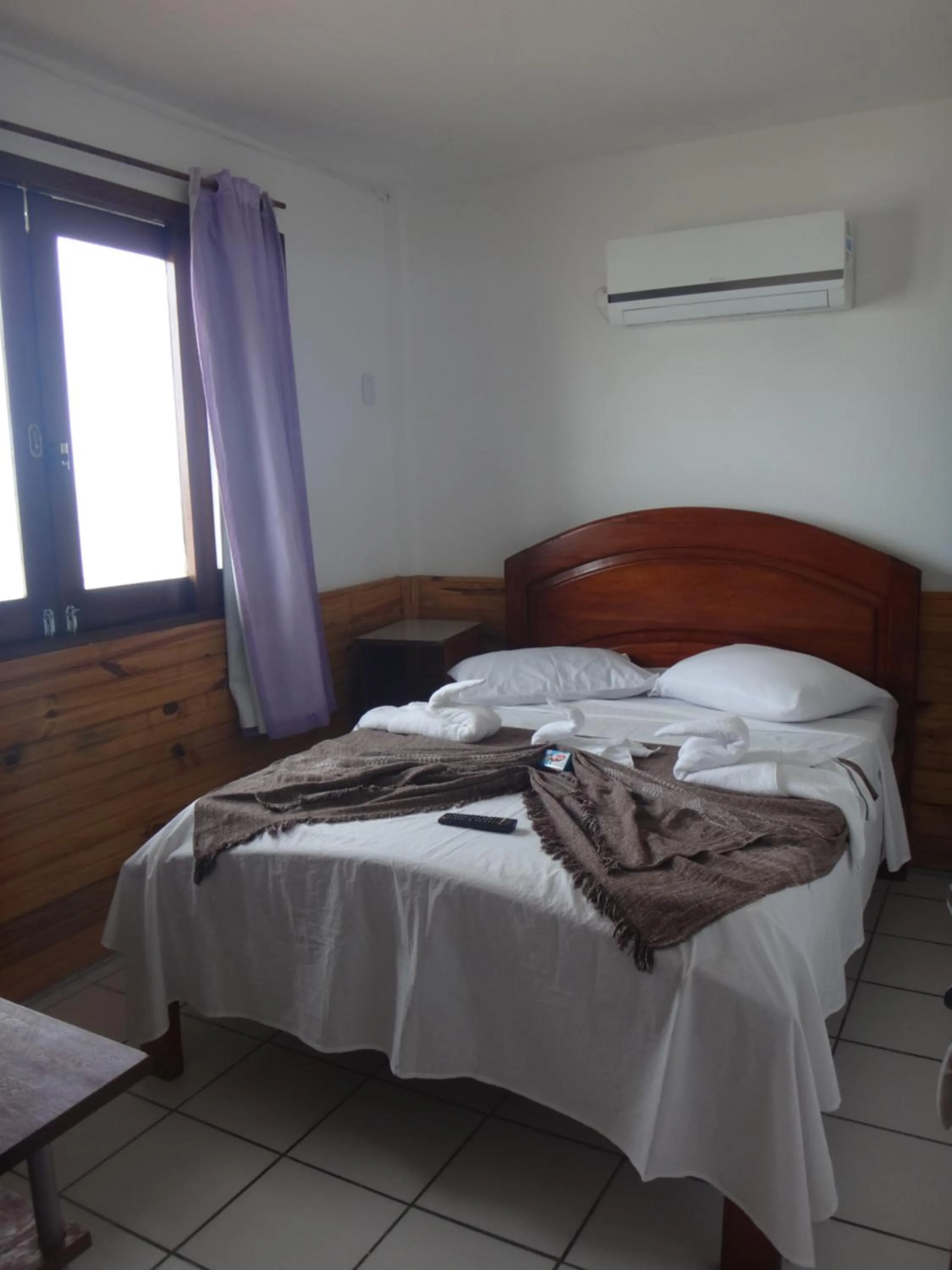 Bed in Pousada Tranquila