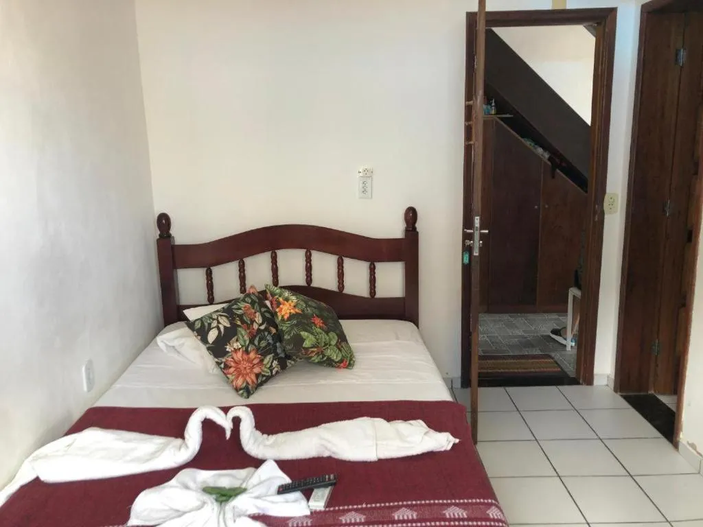 Bed in Pousada Tranquila