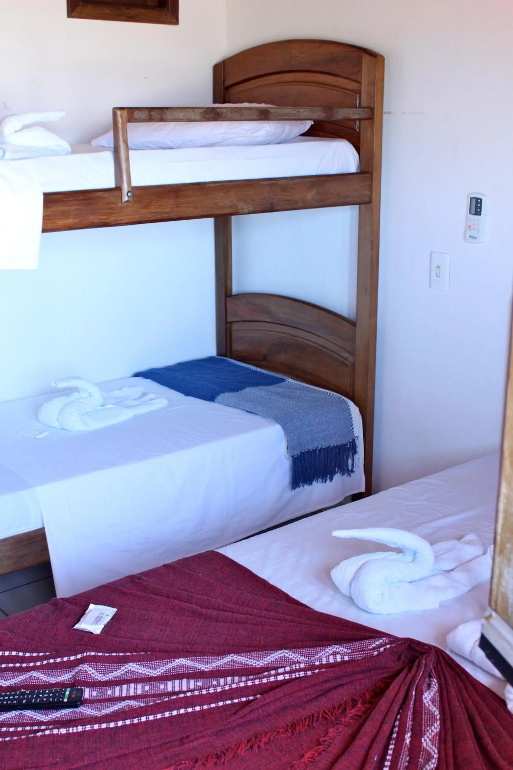 Bed in Pousada Tranquila