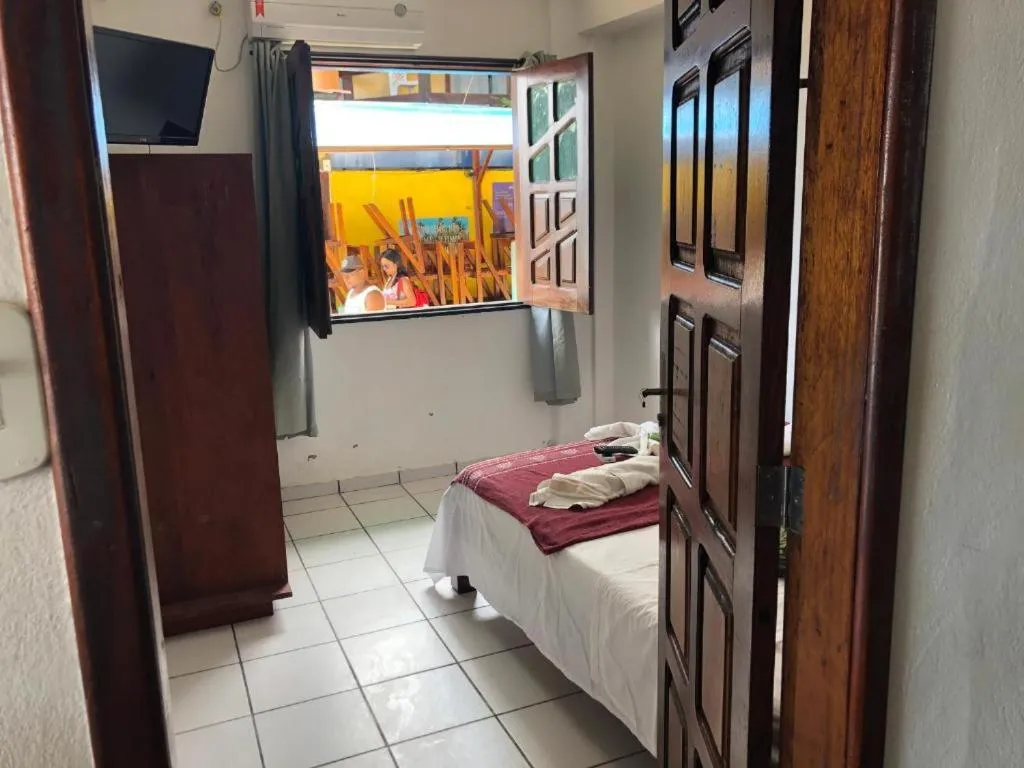 Bed in Pousada Tranquila