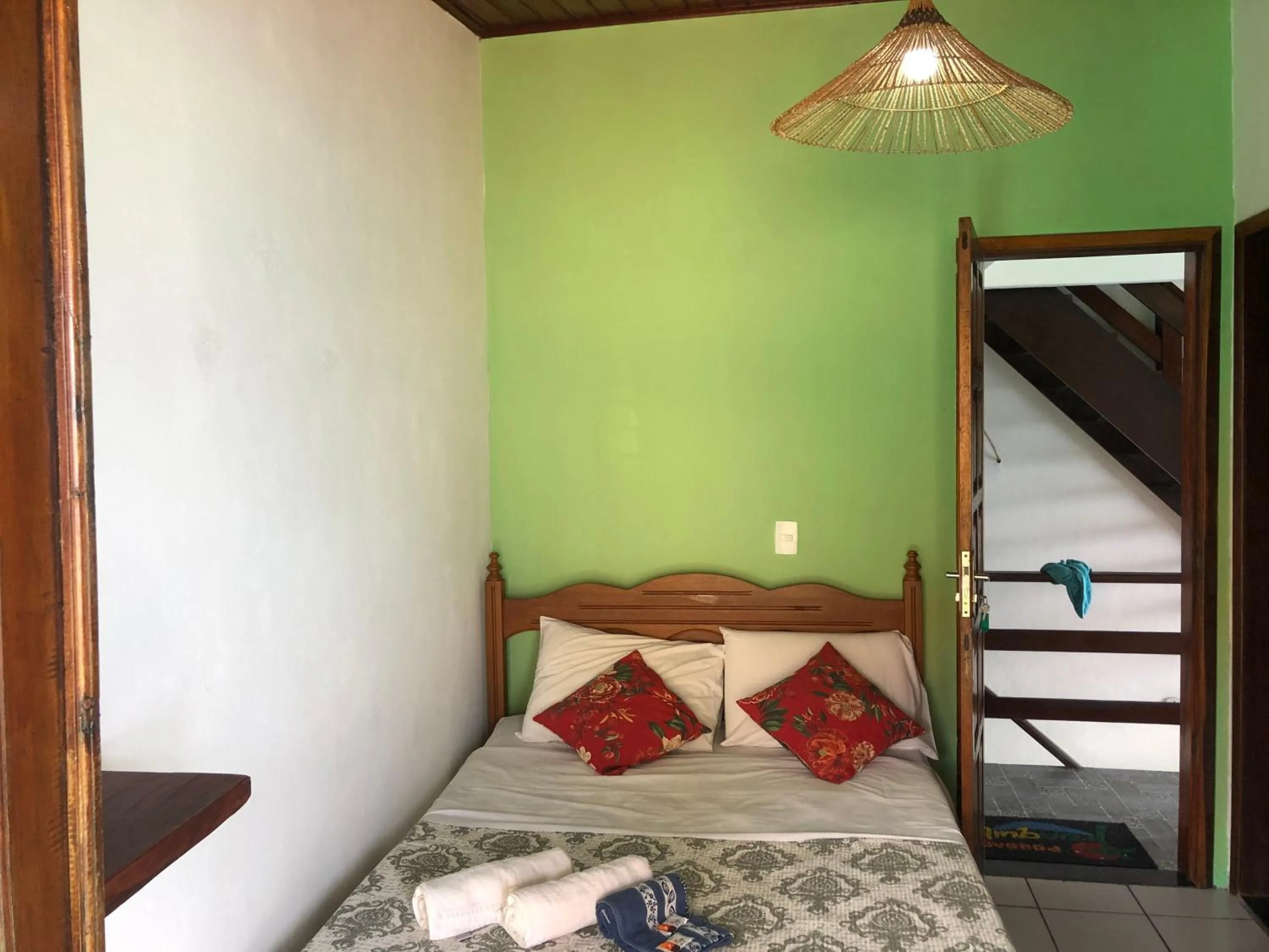 Bed in Pousada Tranquila