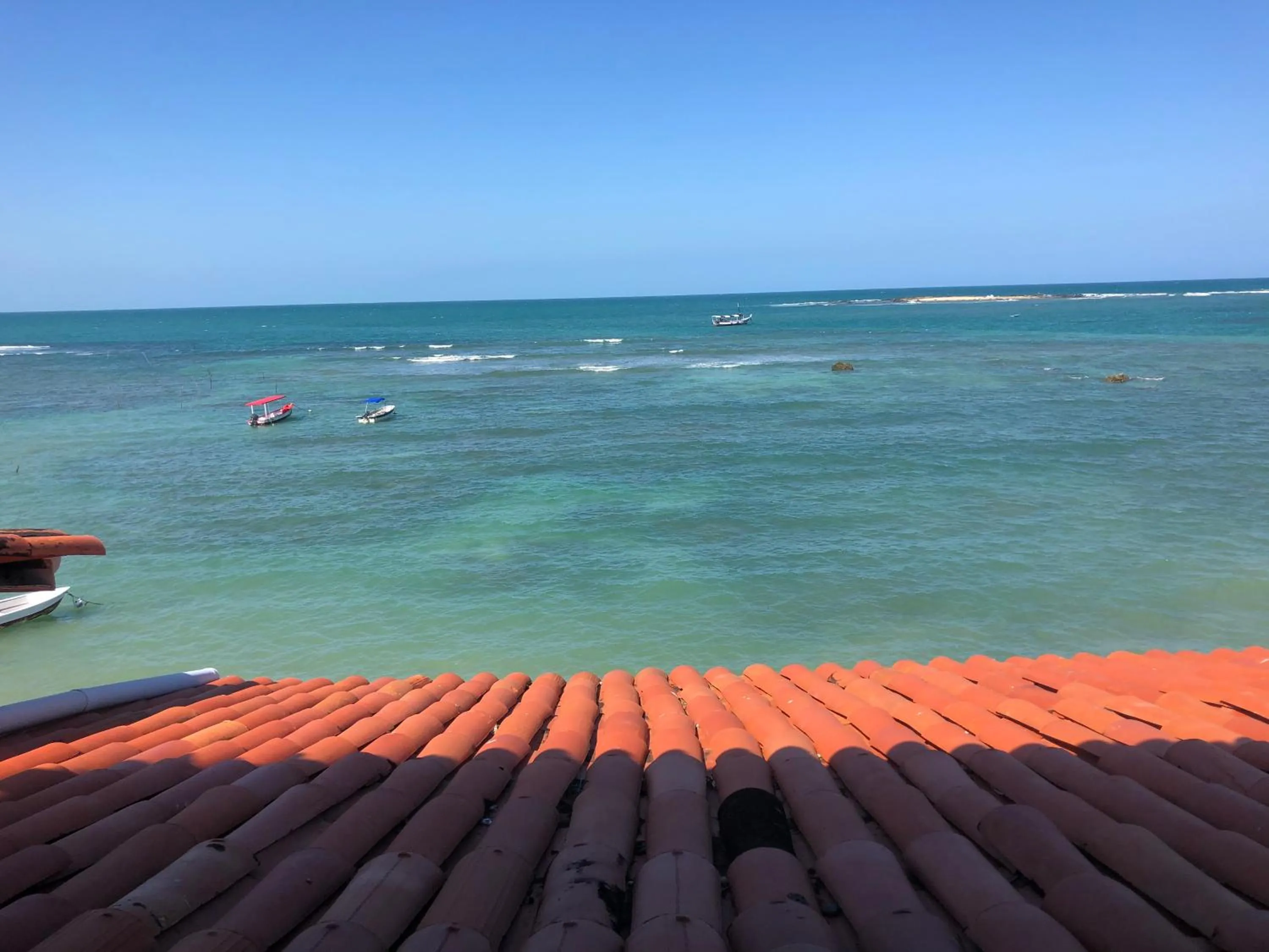 Sea view in Pousada Tranquila