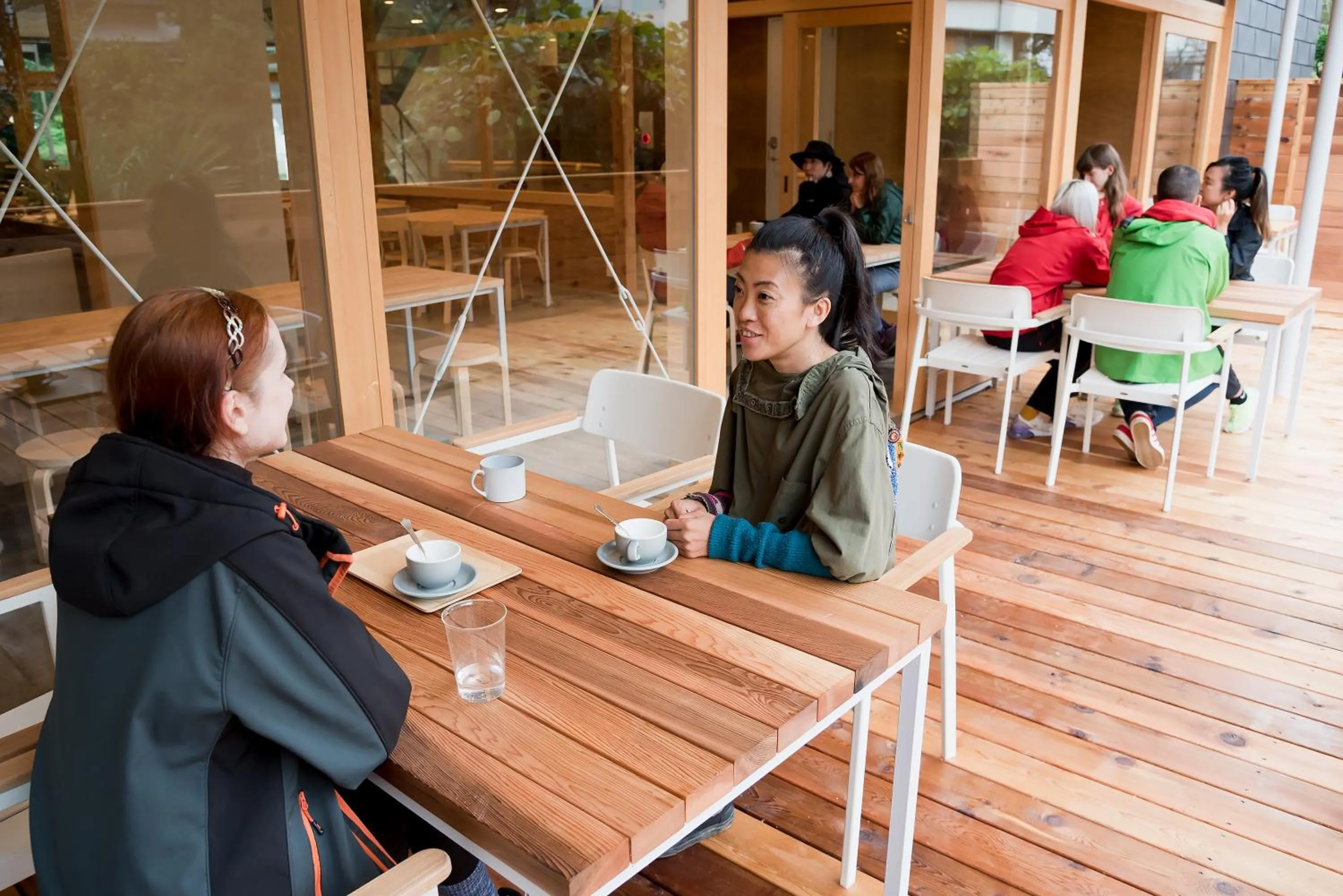 Balcony/Terrace in Mt.Takao Base Camp