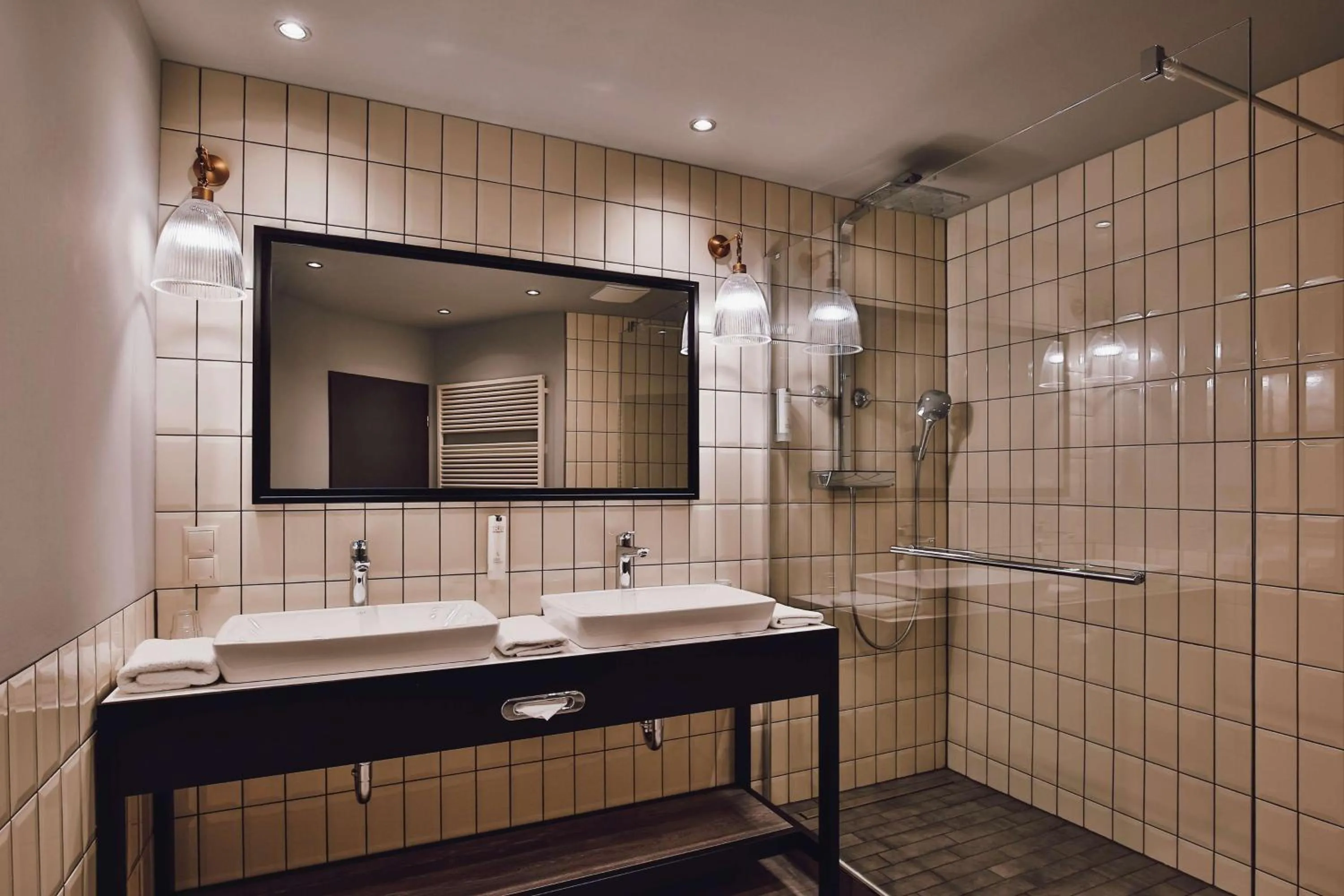 Shower in Hotel Berlin, Berlin, a member of Radisson Individuals