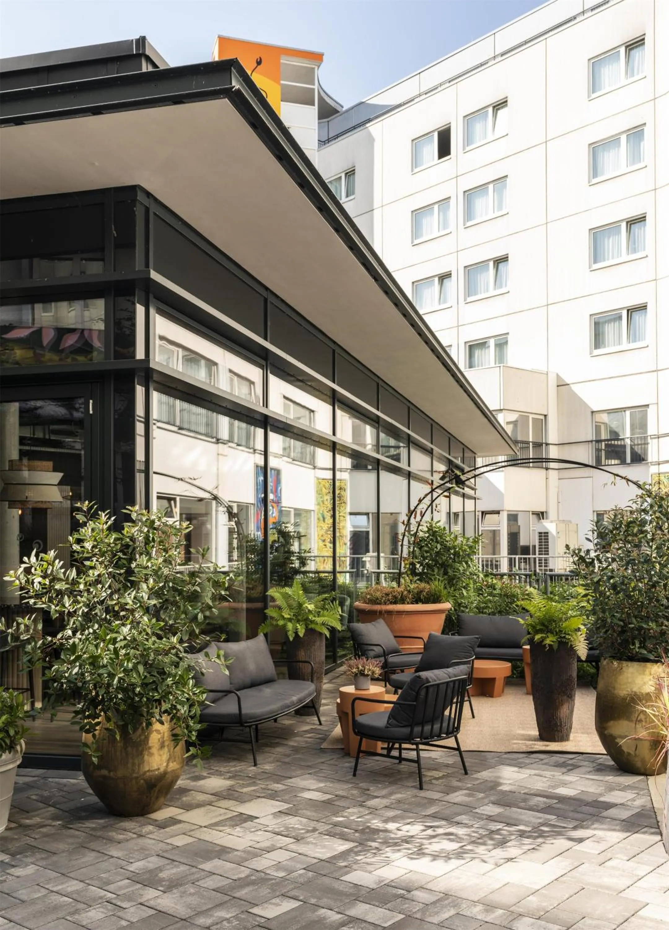 Patio in Hotel Berlin, Berlin, a member of Radisson Individuals
