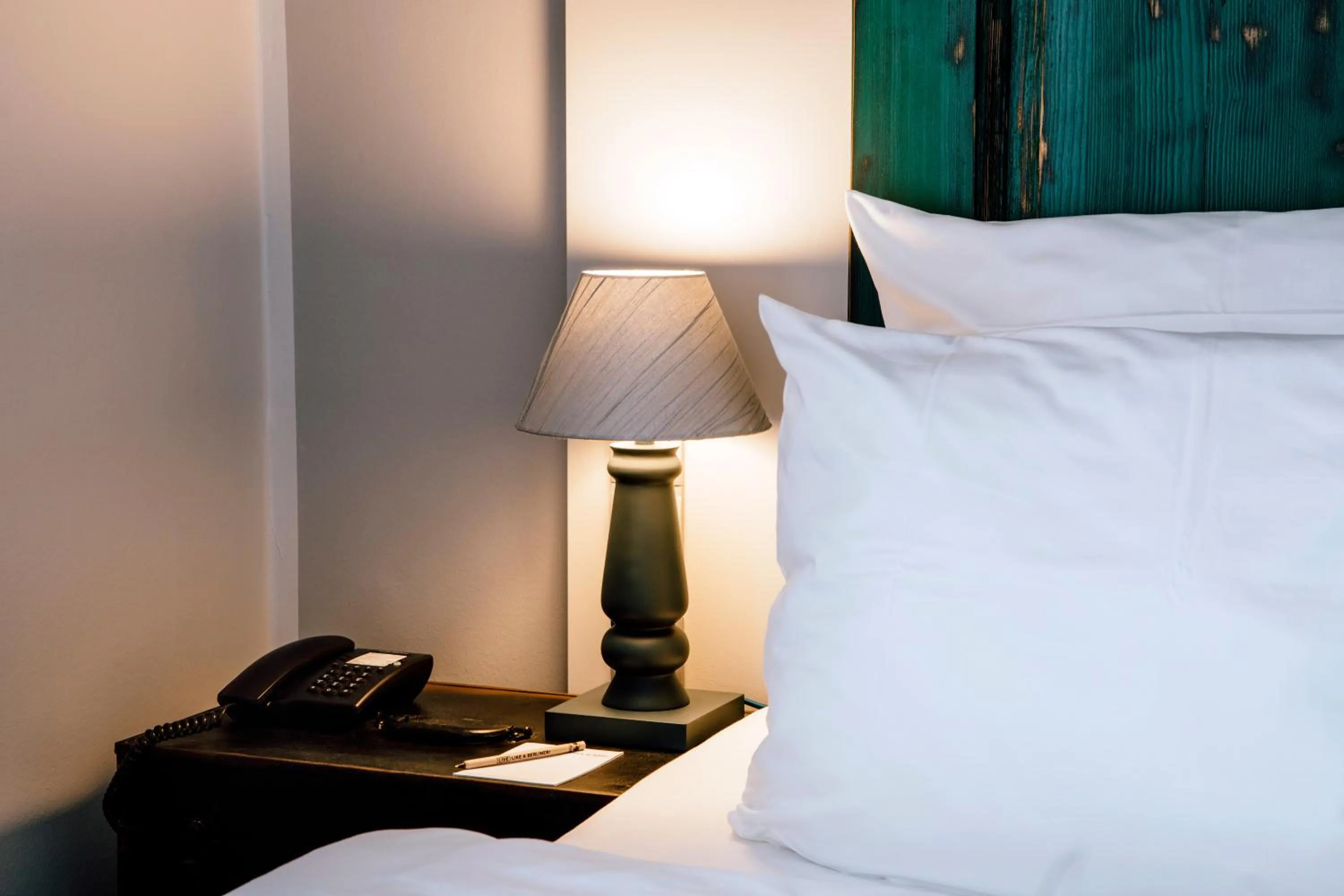 Decorative detail, Bed in Hotel Berlin, Berlin, a member of Radisson Individuals