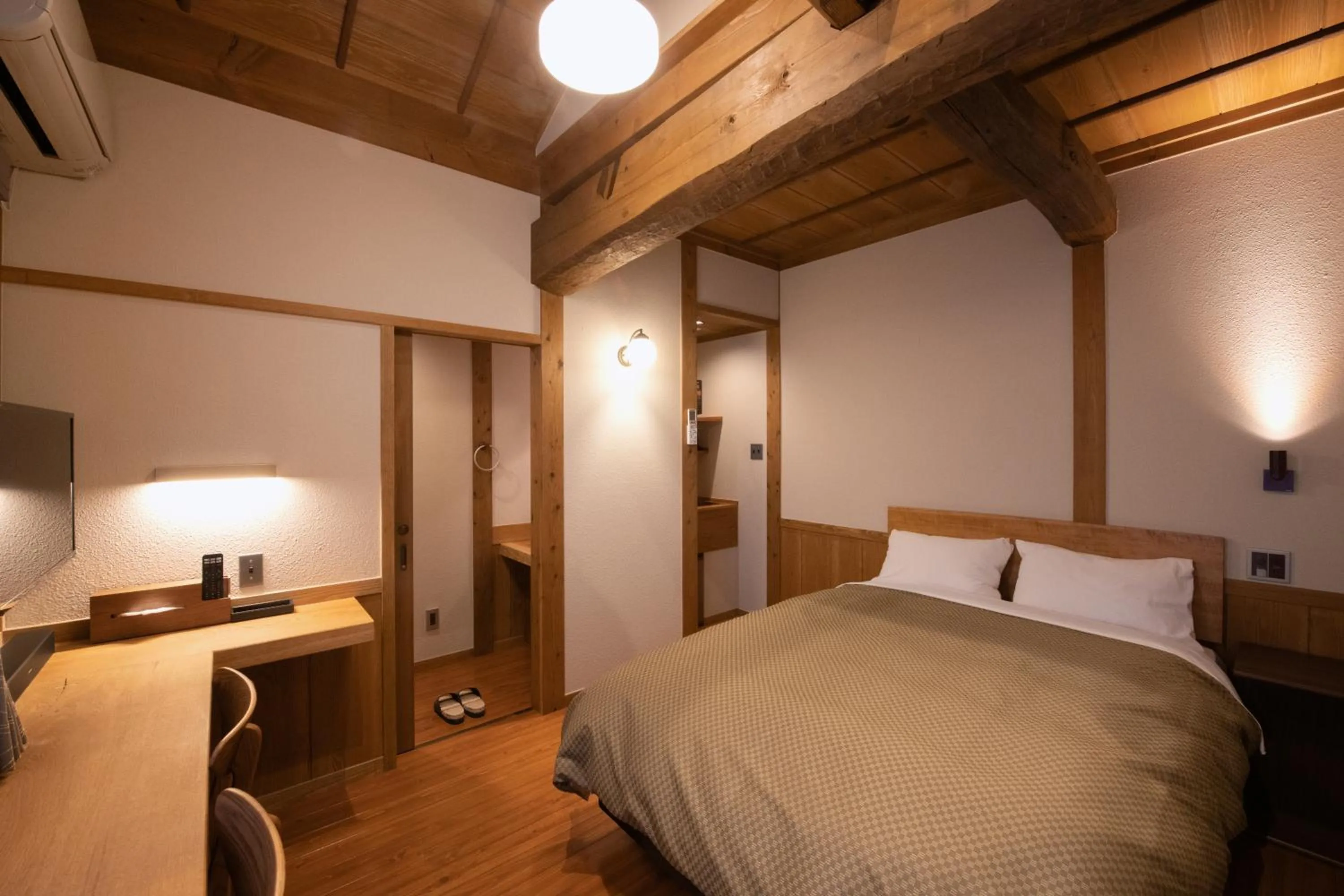 Photo of the whole room, Bed in inn NOSHIYU