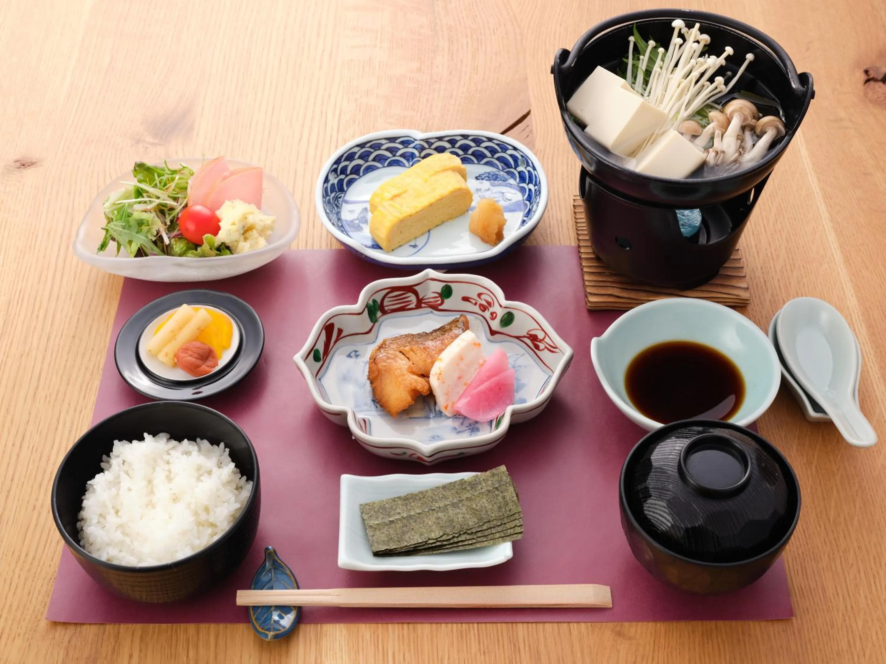 Breakfast in フォレストかみきた Forest Kamikita