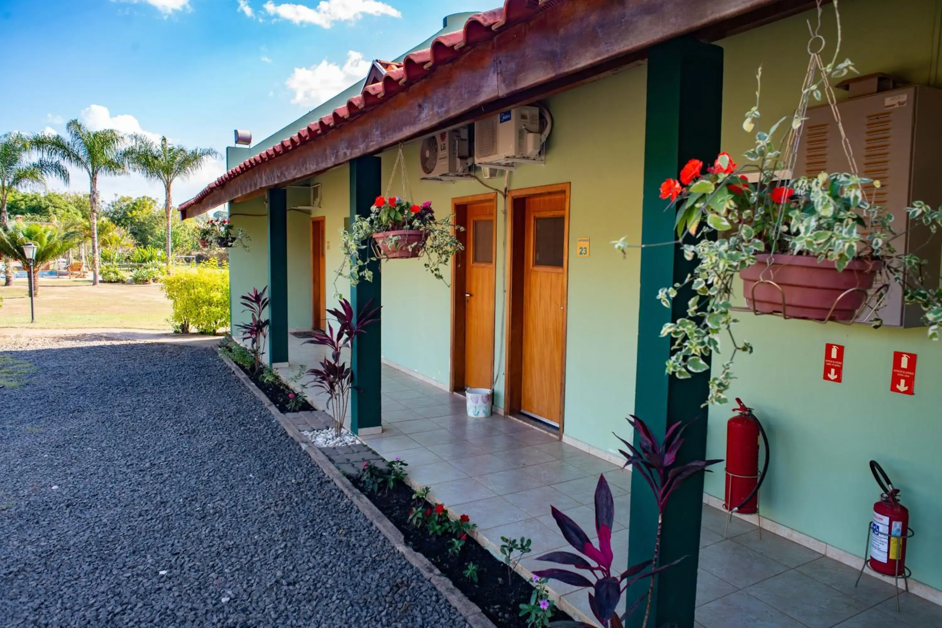 Property building in Parque Hotel Holambra Property building in Parque Hotel Holambra