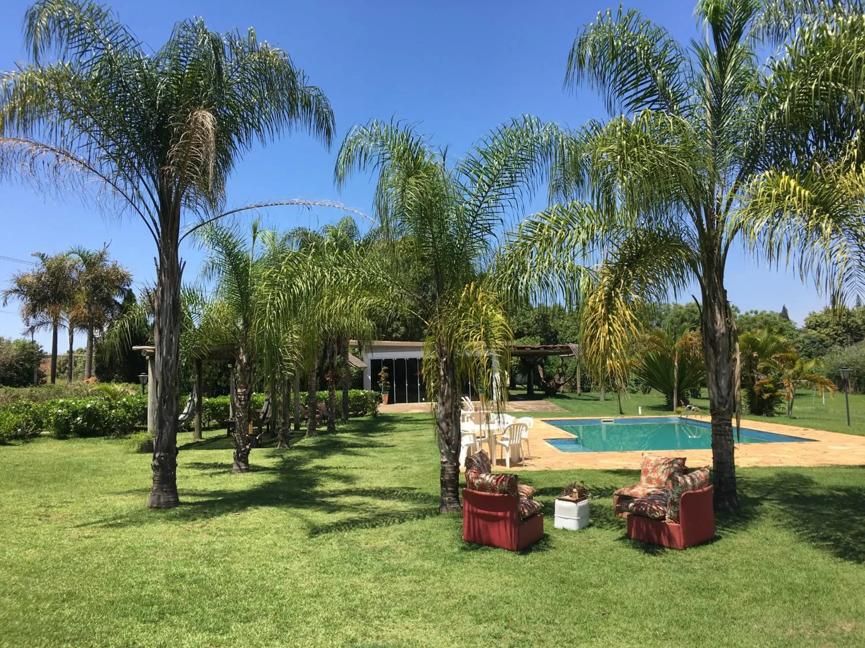 Pool view in Parque Hotel Holambra Pool view in Parque Hotel Holambra