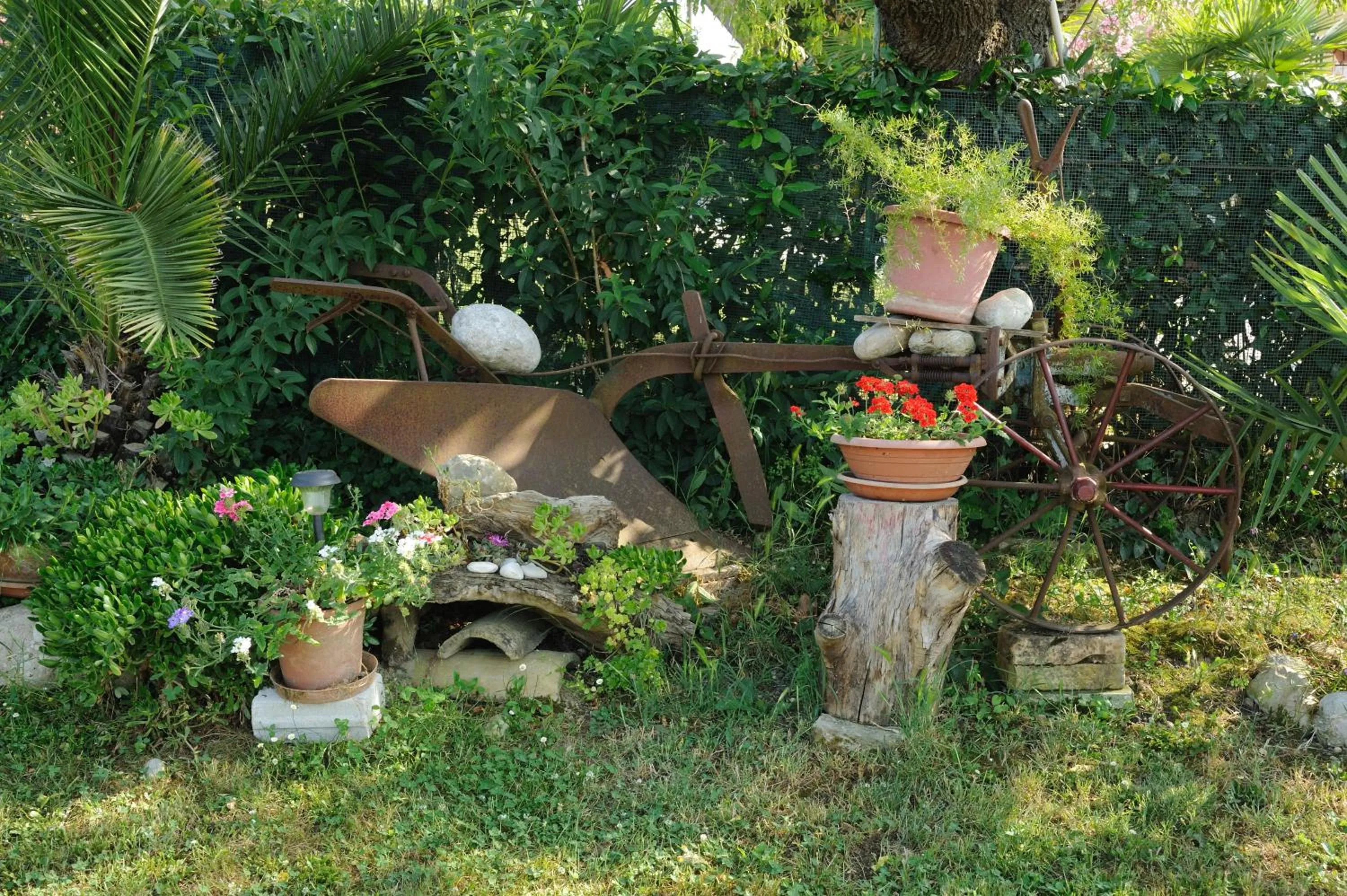 Garden in Nonno Pio