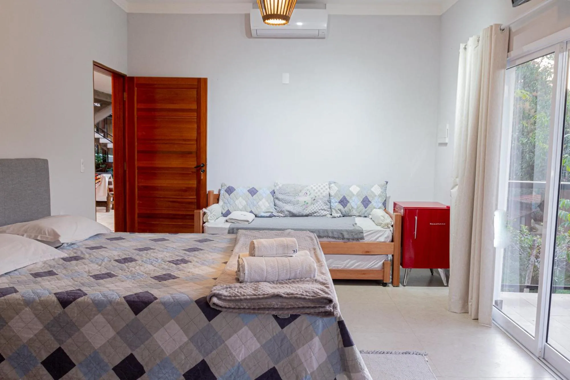 Bed in Pousada Bezerra