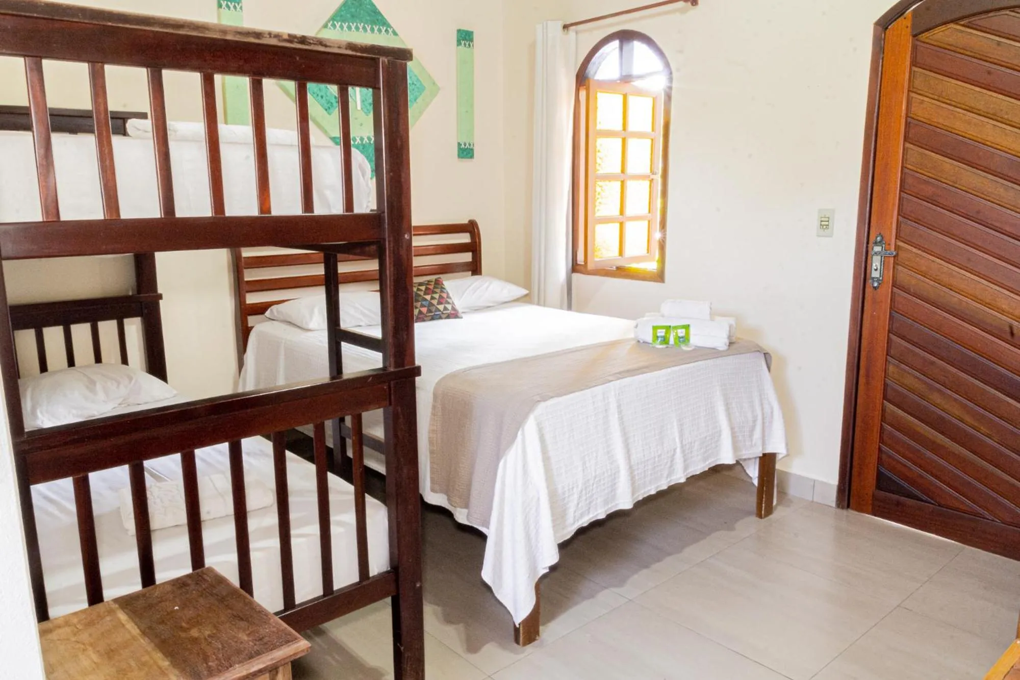 Bed in Pousada Bezerra