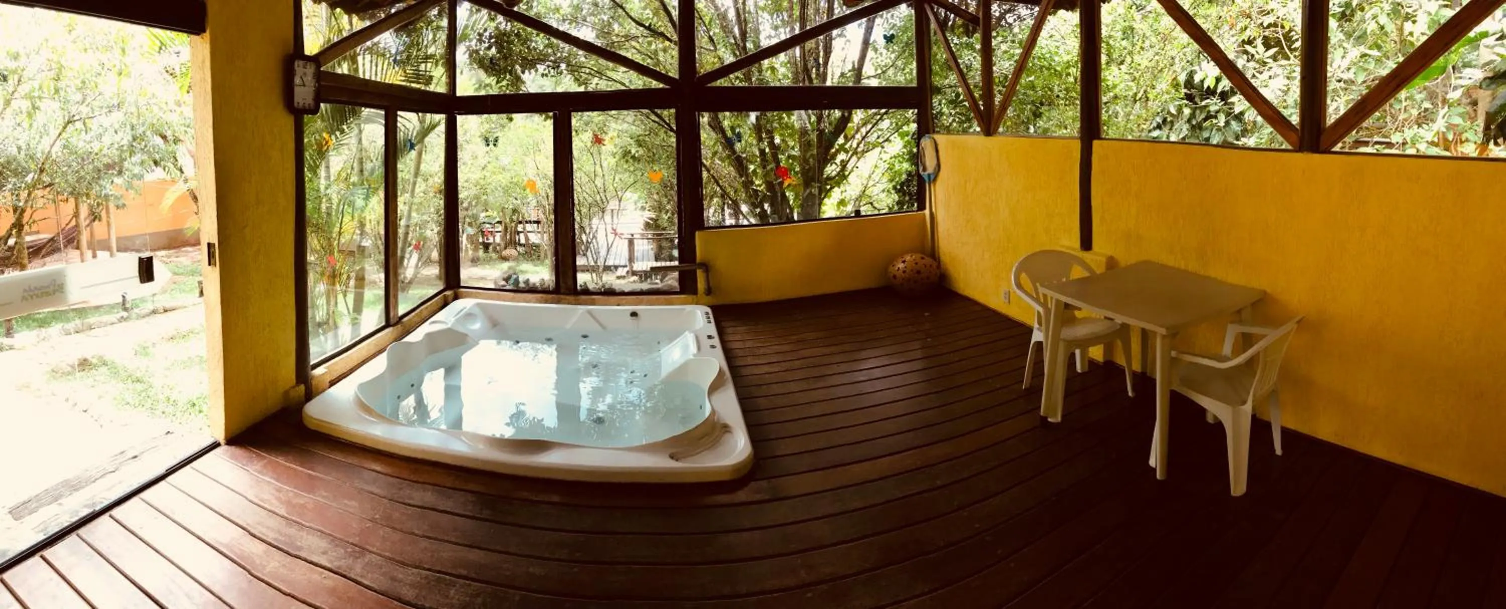 Hot Tub in Pousada Bezerra